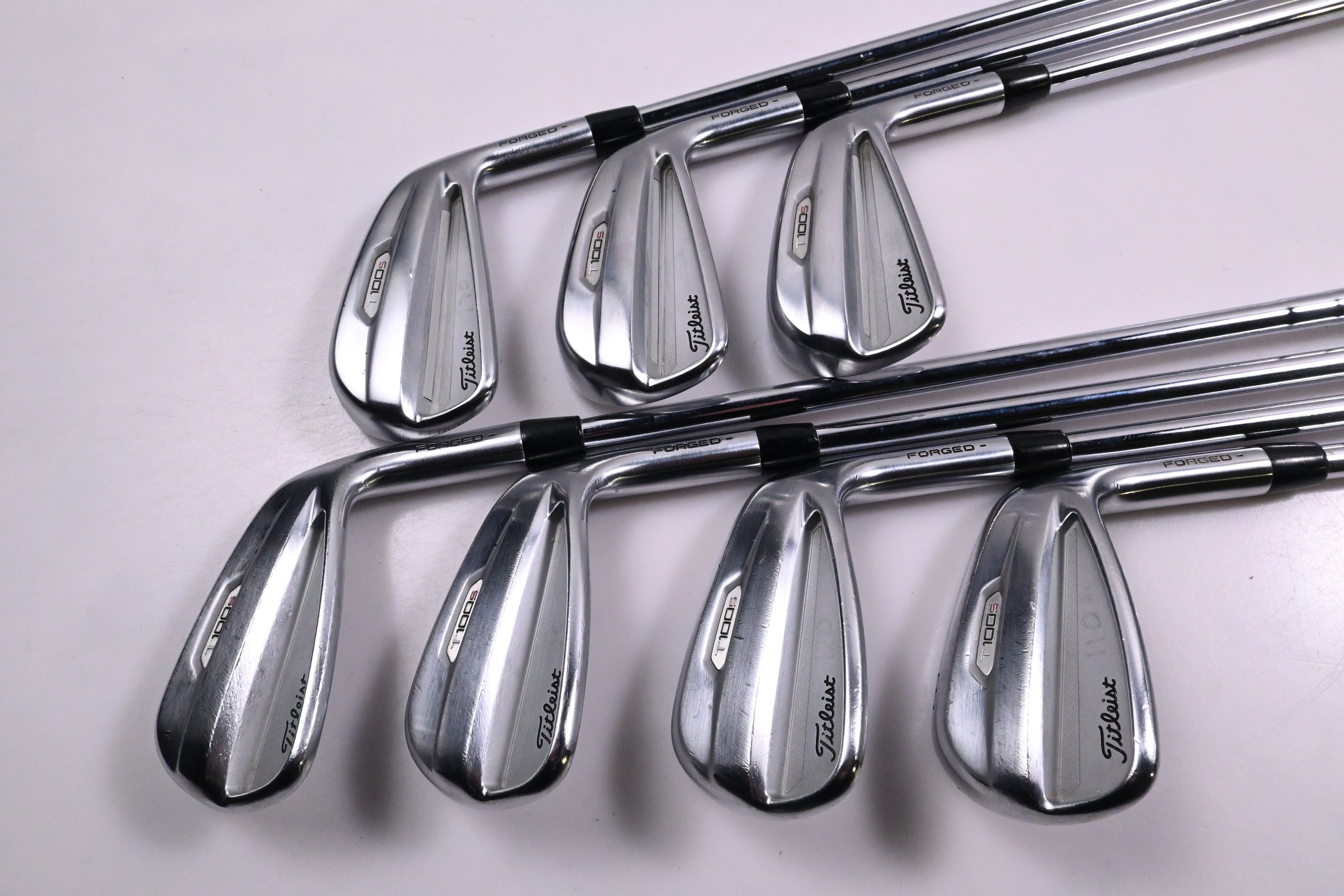 Titleist T100.S 2021 Irons / 5-PW+48° / Stiff Flex AMT Black S300 Shafts