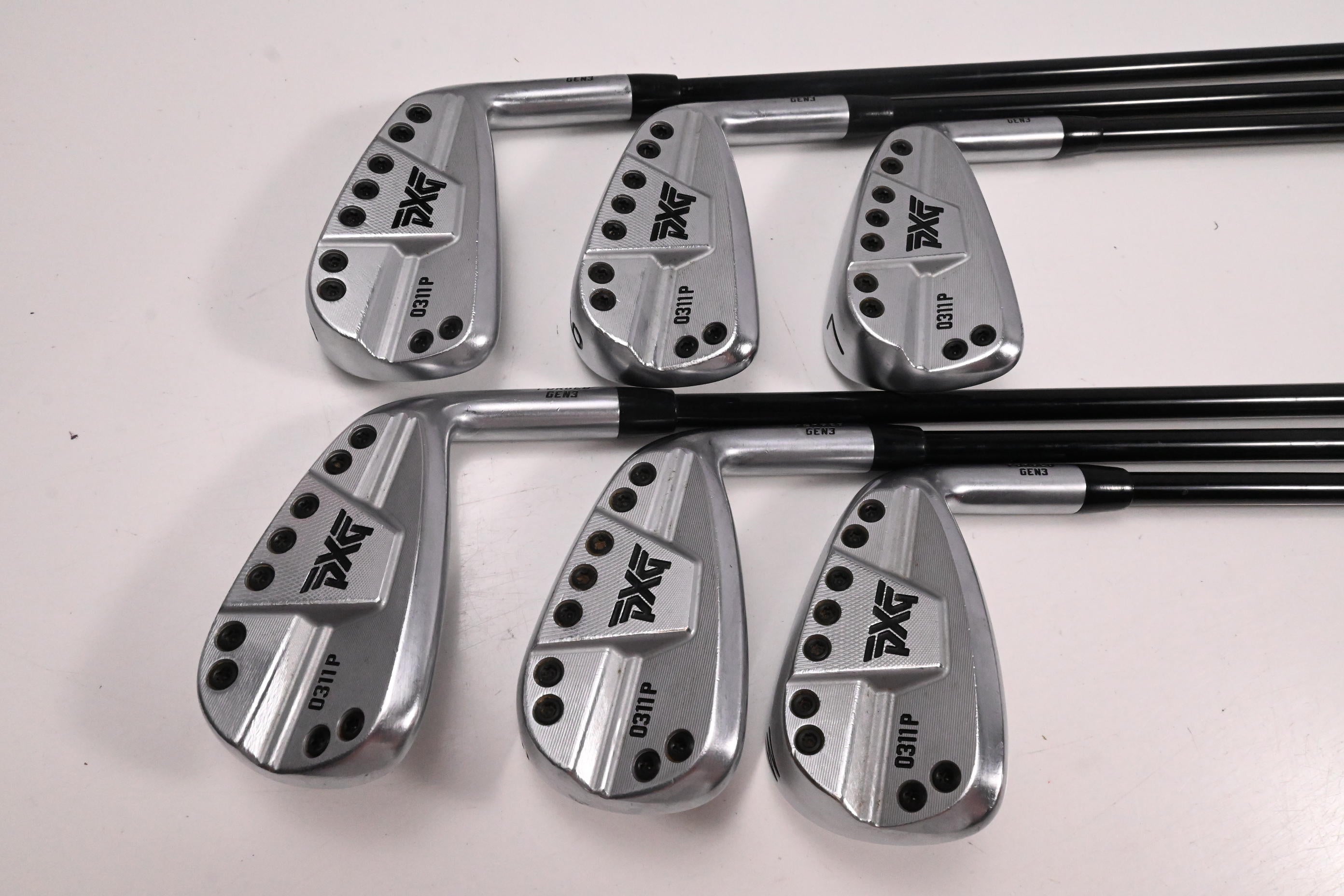 PXG 0311 P Gen3 Irons / 5-PW / Stiff Flex Accra iSeries i80 Shafts