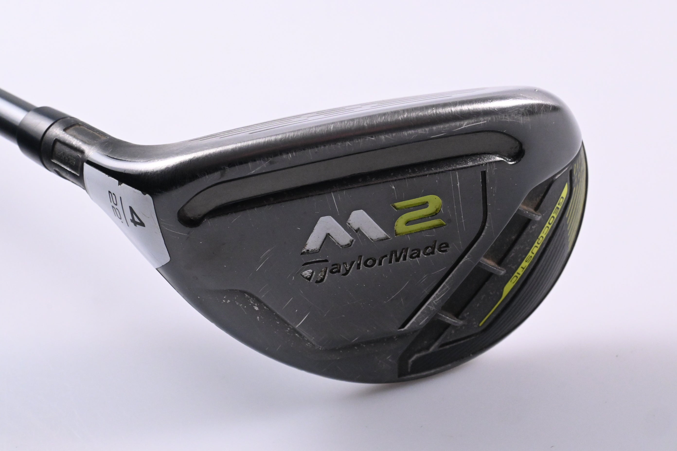 Left Hand Taylormade M2 2017 #4 Hybrid / 22 Degree / Regular Flex M2 REAX 65