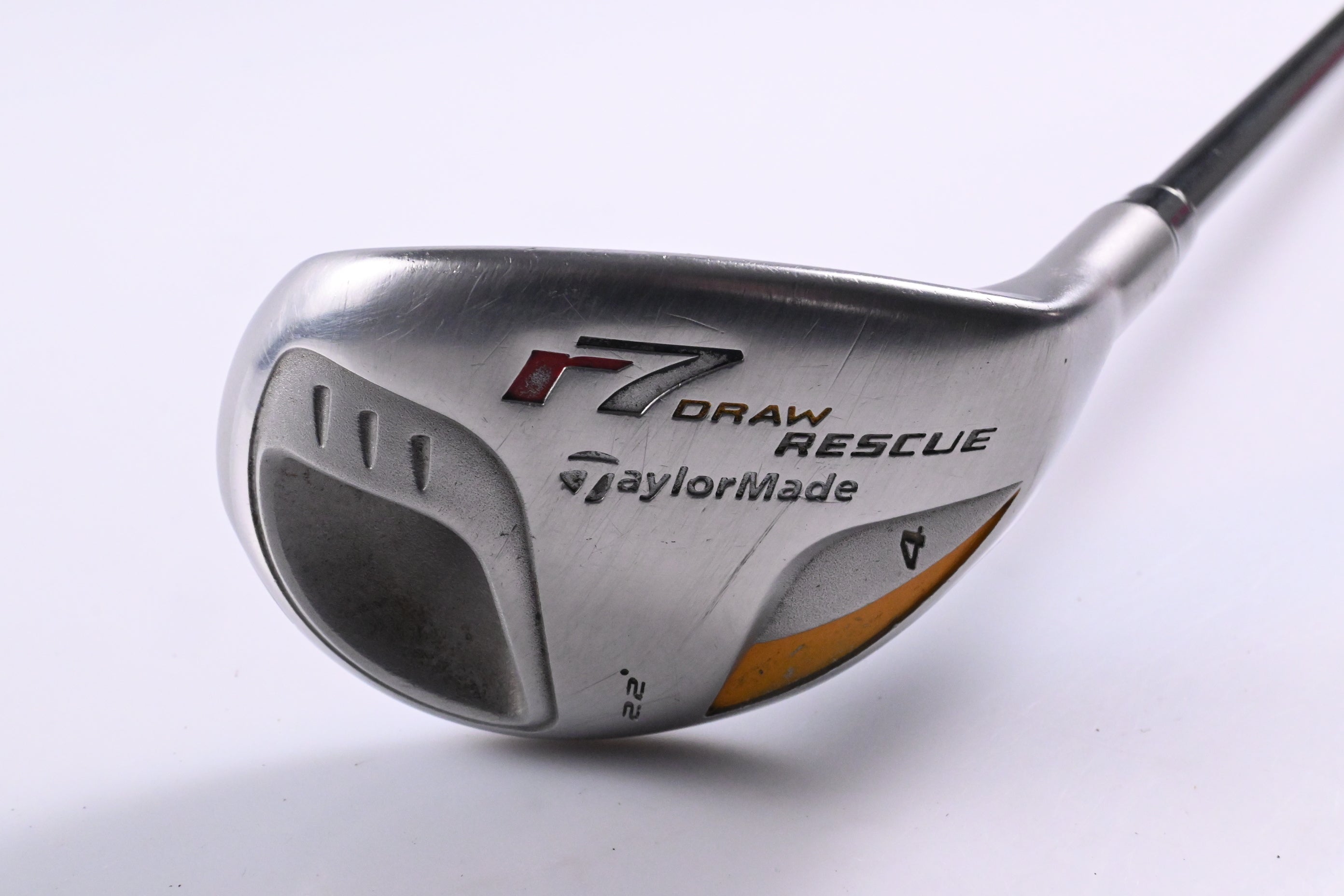 Taylormade R7 Draw #4 Hybrid / 22 Degree / Regular Flex REAX 55 Shaft