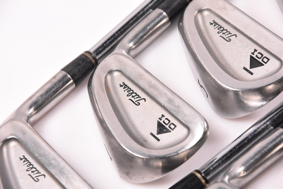 Titleist DCI 962 Irons / 3-PW+SW+LW / Regular Flex Titleist Tri Spec Shafts