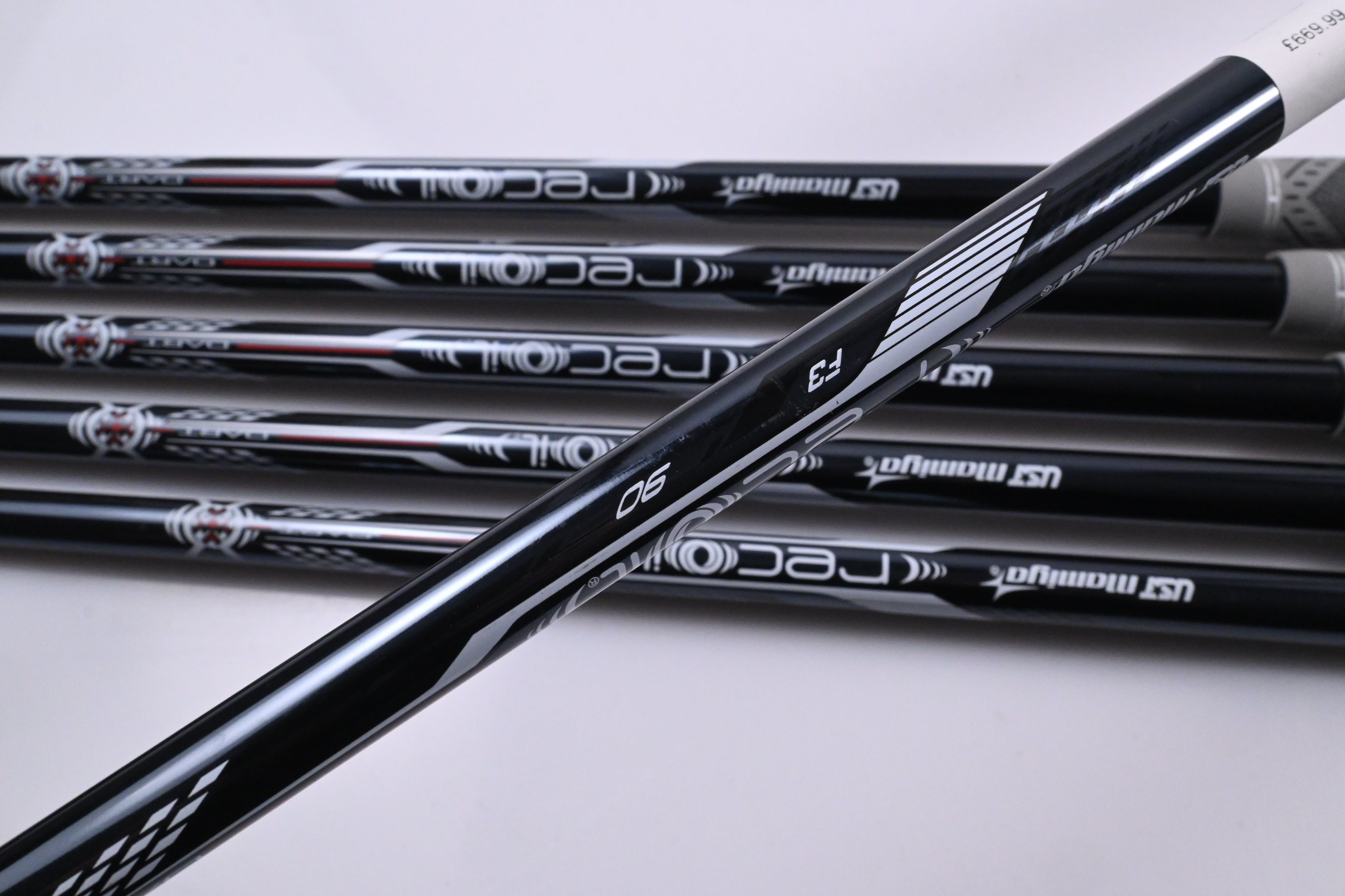 Mizuno Pro 245 Irons / 5-PW / Regular Flex UST Recoil Dart 90 Shafts