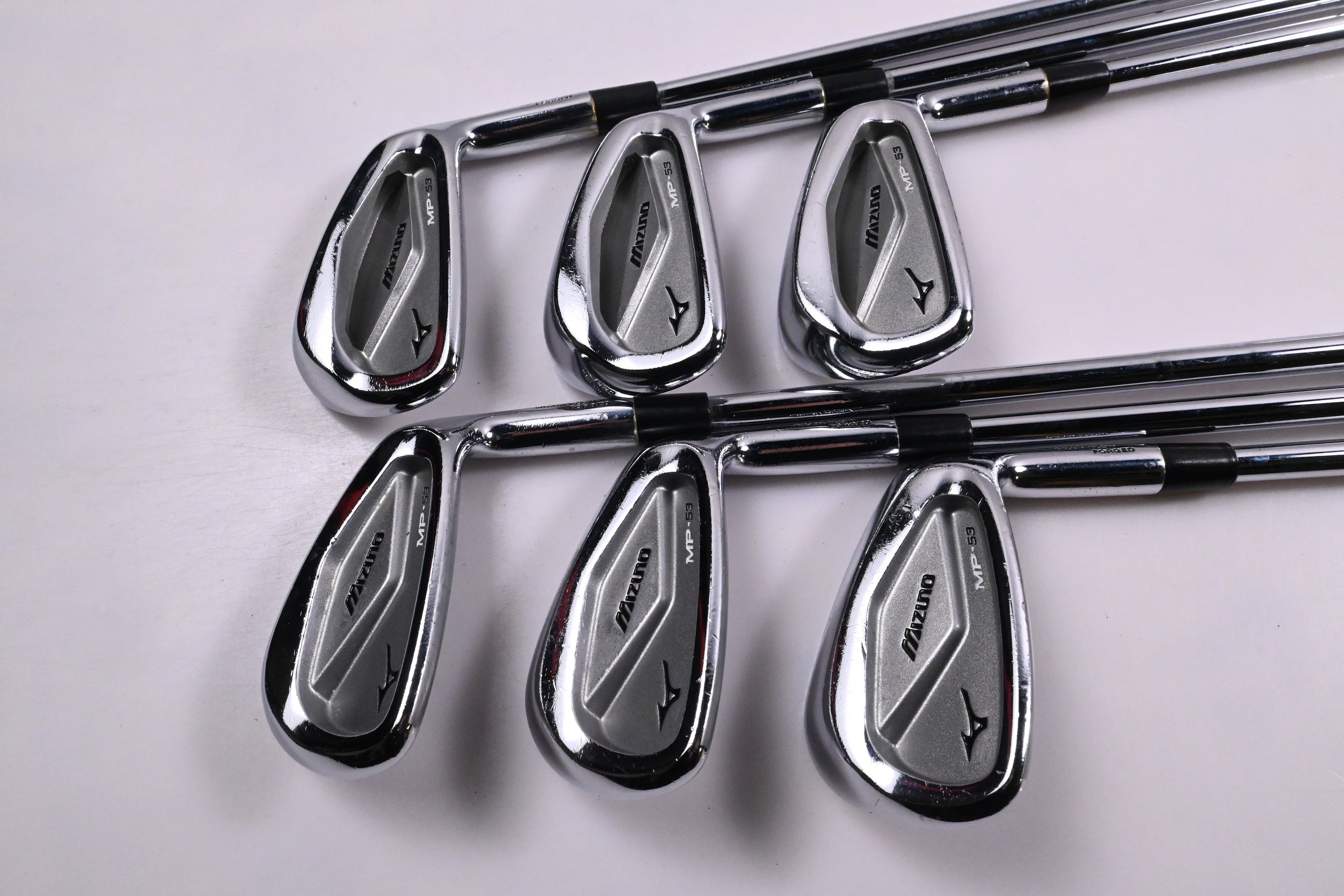 Mizuno MP-53 Irons / 5-PW / Regular Flex KBS Tour Shafts