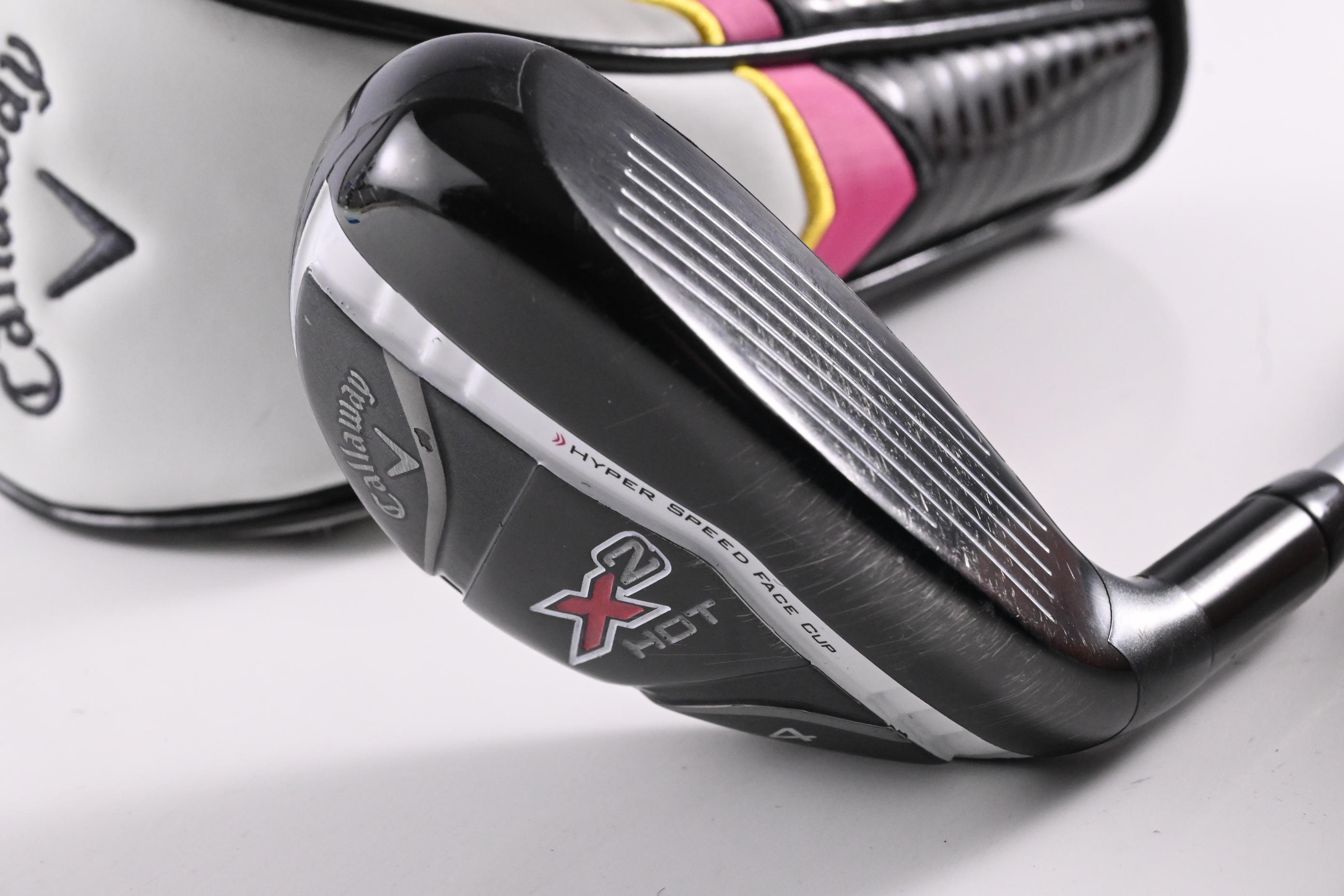 Ladies Callaway X2 Hot #4 Hybrid / 22 Degree / Ladies Flex X2 Hot Shaft