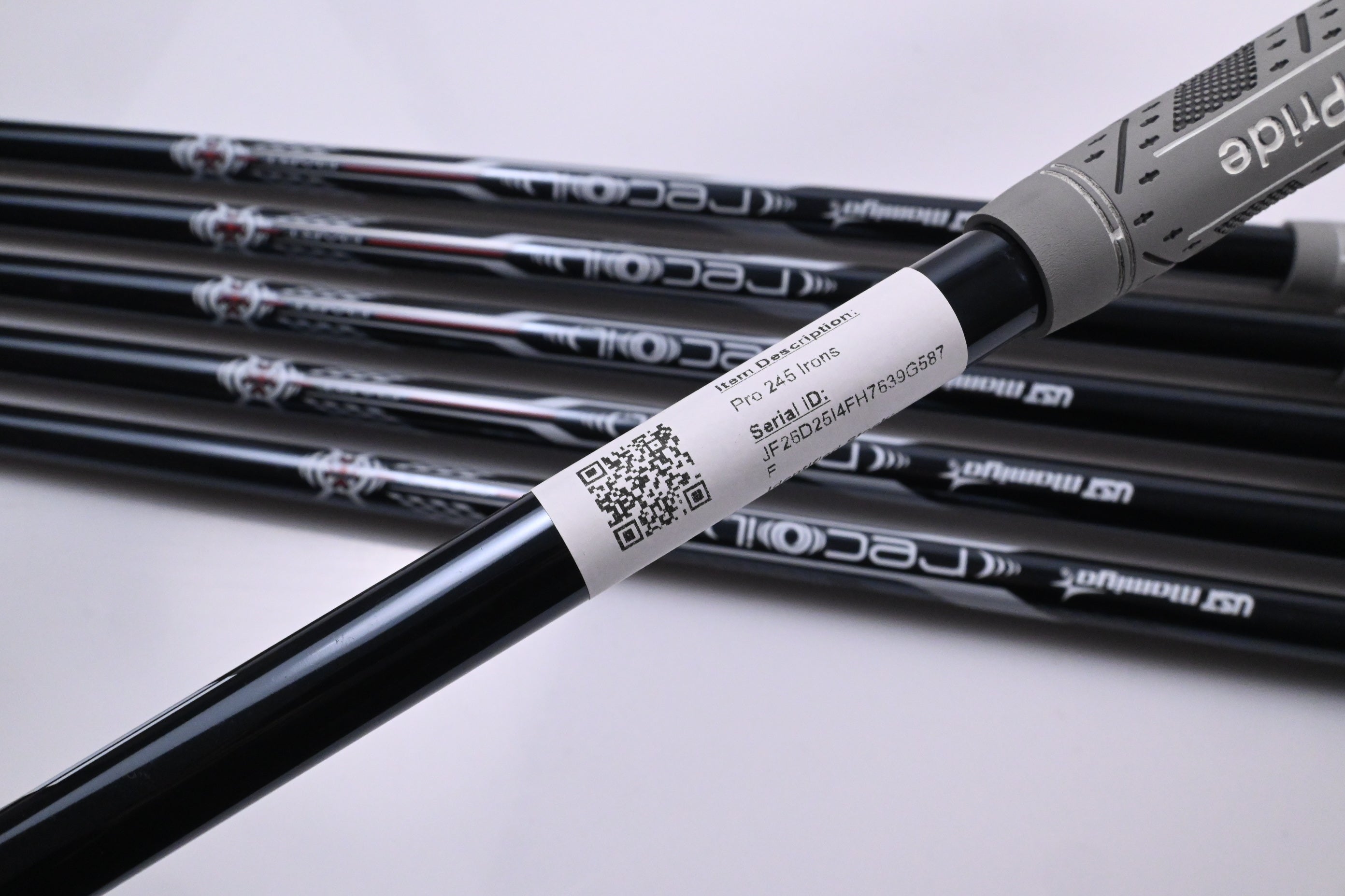 Mizuno Pro 245 Irons / 5-PW / Regular Flex UST Recoil Dart 90 Shafts