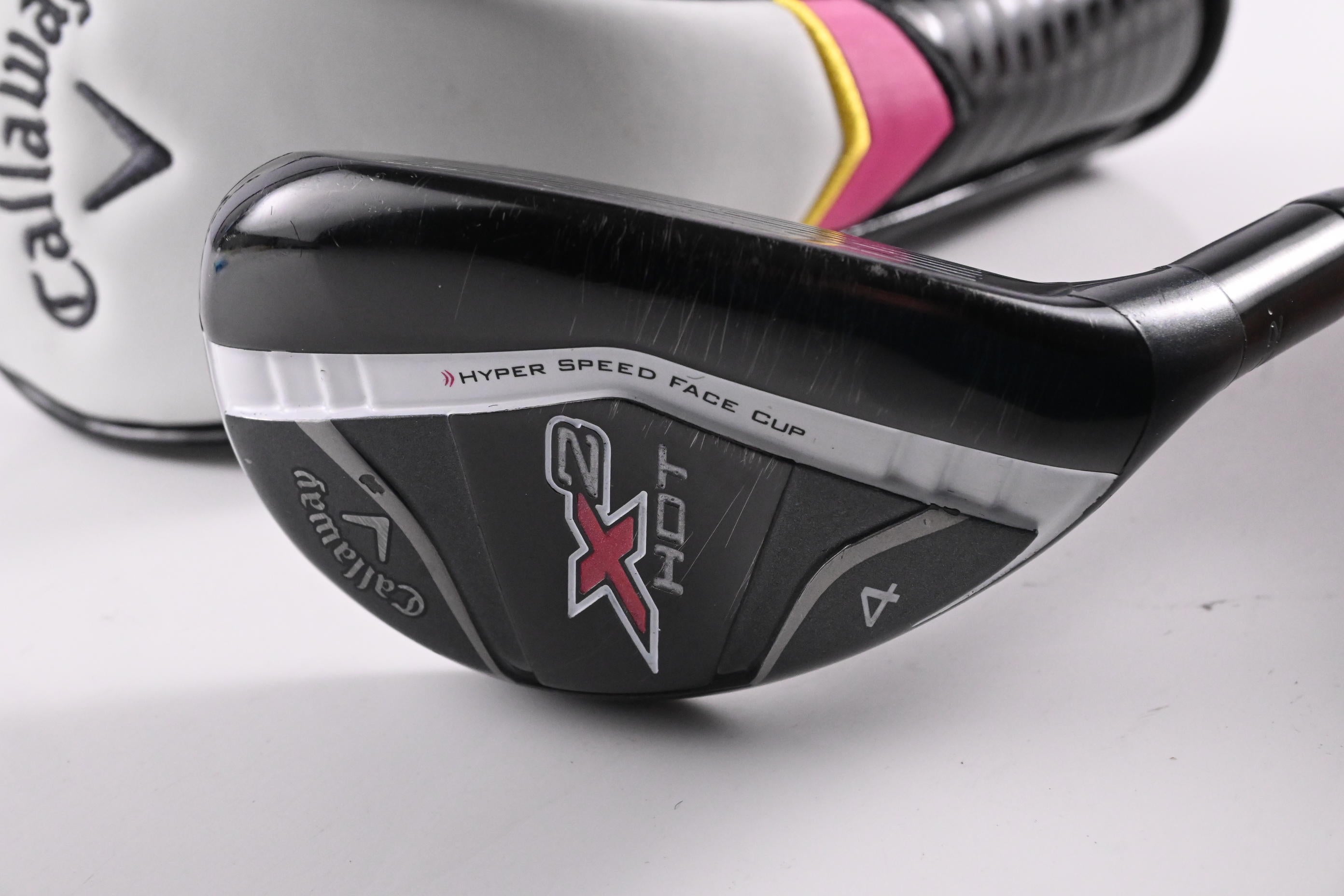Ladies Callaway X2 Hot #4 Hybrid / 22 Degree / Ladies Flex X2 Hot Shaft