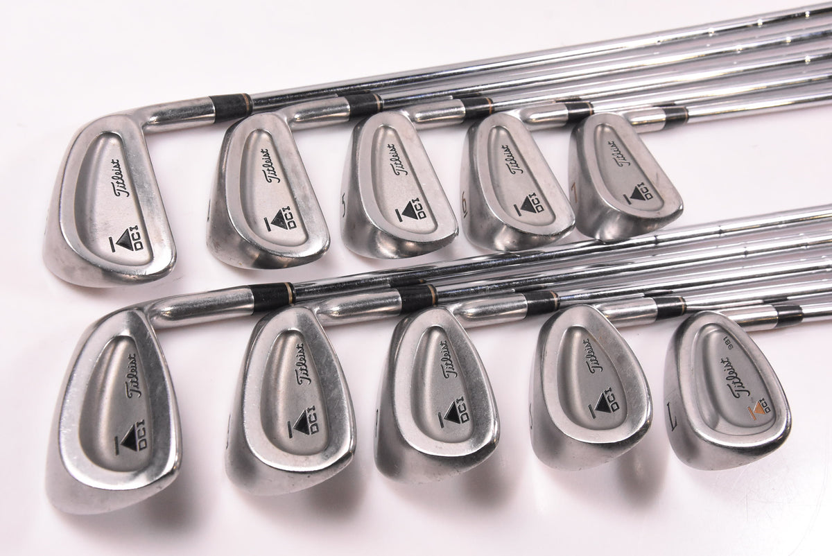 Titleist DCI 962 Irons / 3-PW+SW+LW / Regular Flex Titleist Tri Spec Shafts