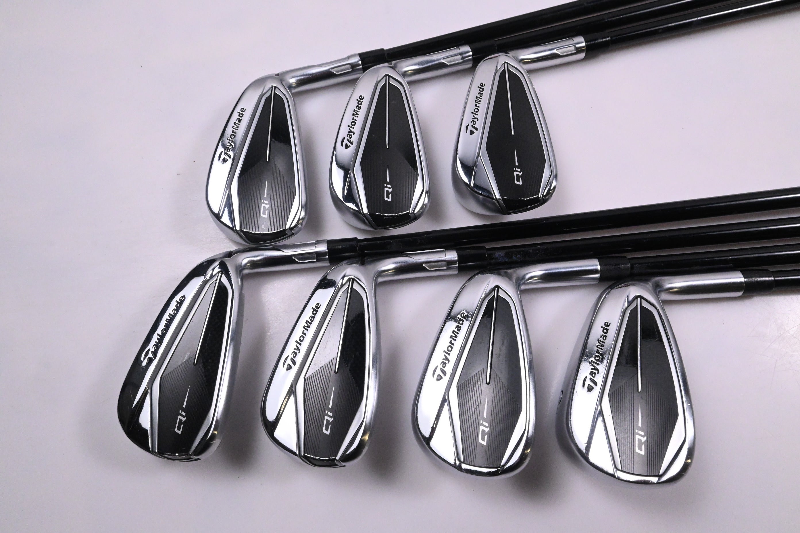 Taylormade Qi Irons / 4-PW / Stiff Flex Ventus TR Blue 7 Shafts