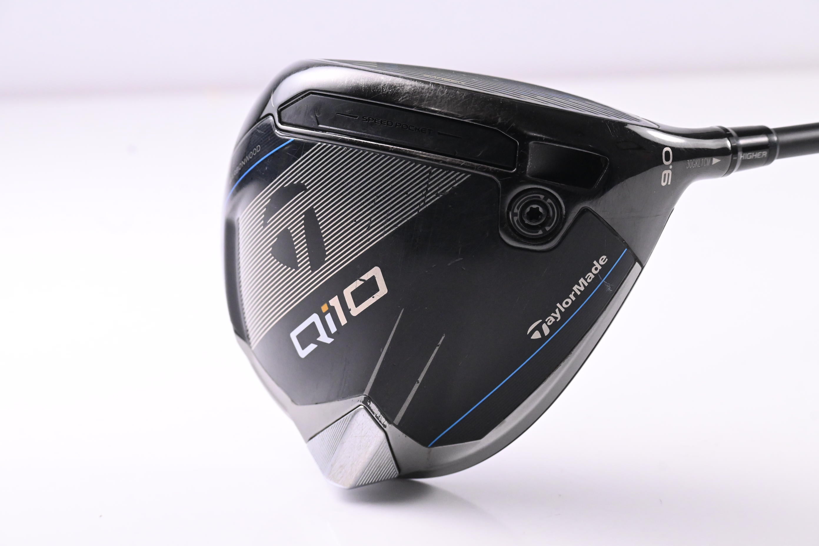 Taylormade Qi10 Driver / 9 Degree / Stiff Flex Tensei AV Blue 65 Shaft