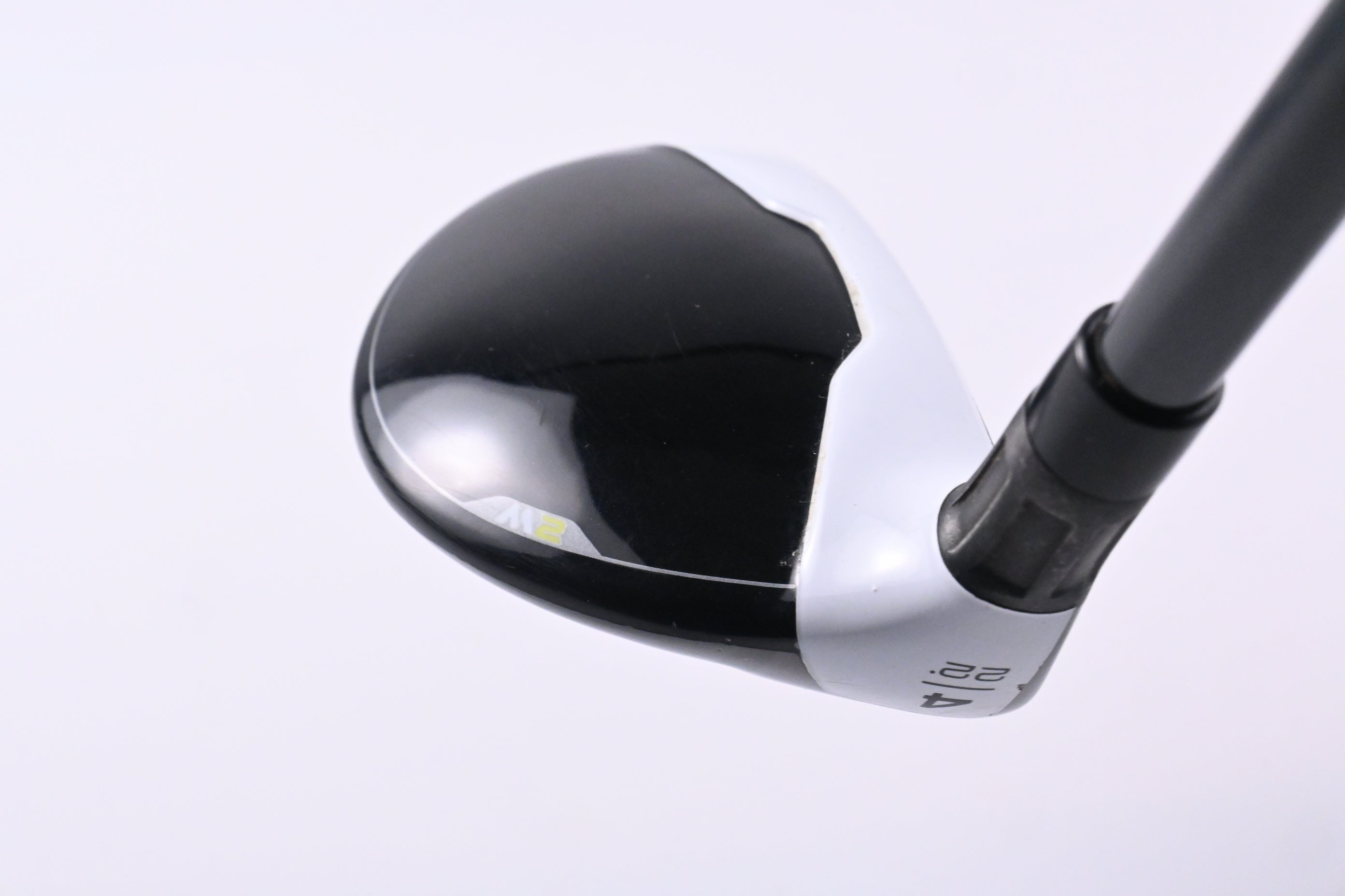 Left Hand Taylormade M2 2017 #4 Hybrid / 22 Degree / Regular Flex M2 REAX 65