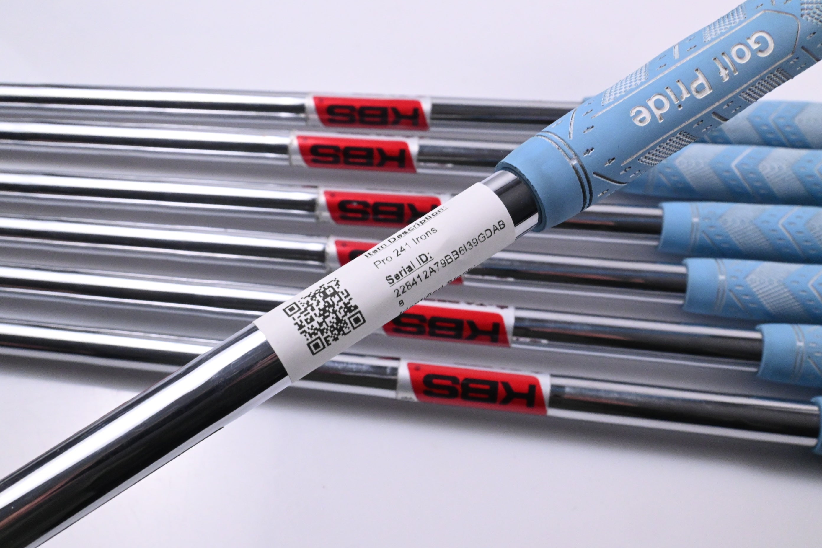 Mizuno Pro 243/241 Combo Irons / 4-PW / X-Flex KBS $-Taper 130 Shafts