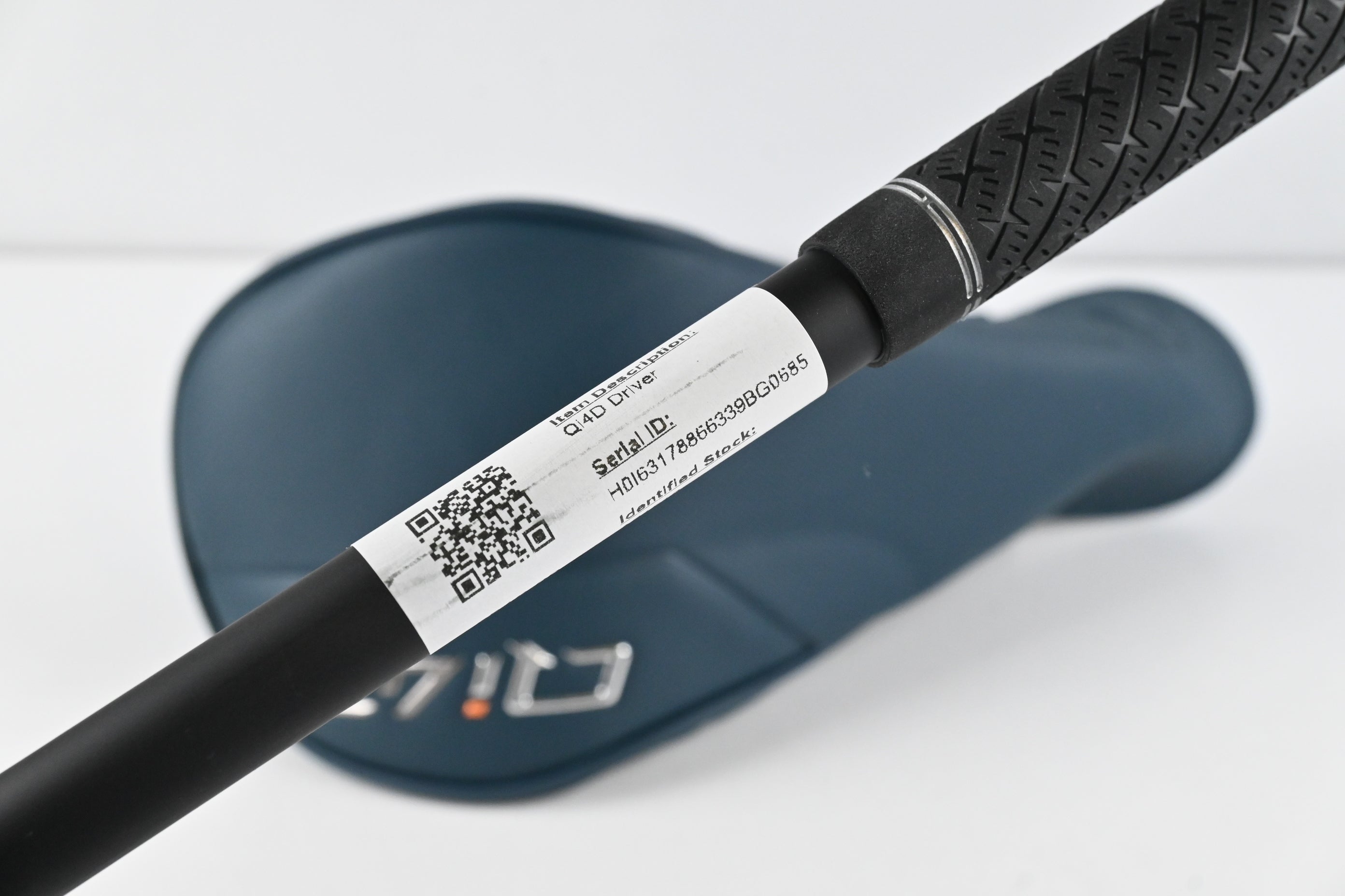 Taylormade Qi4D Driver / 9 Degree / Stiff Flex Reax Blue 50 Shaft
