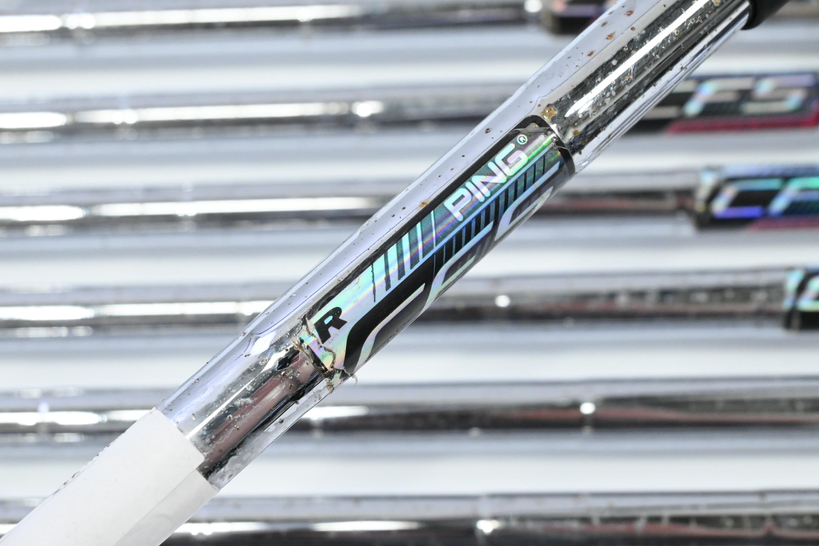 Ping G30 Irons / 5-PW+UW+SW / Yellow Dot / Regular Flex Ping CFS Distance Shafts