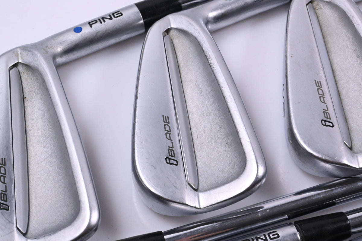 Ping iBlade Irons / 4-PW / Blue Dot / Stiff Flex Dynamic Gold S300 Shafts