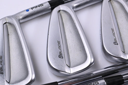 Ping iBlade Irons / 4-PW / Blue Dot / Stiff Flex Dynamic Gold S300 Shafts