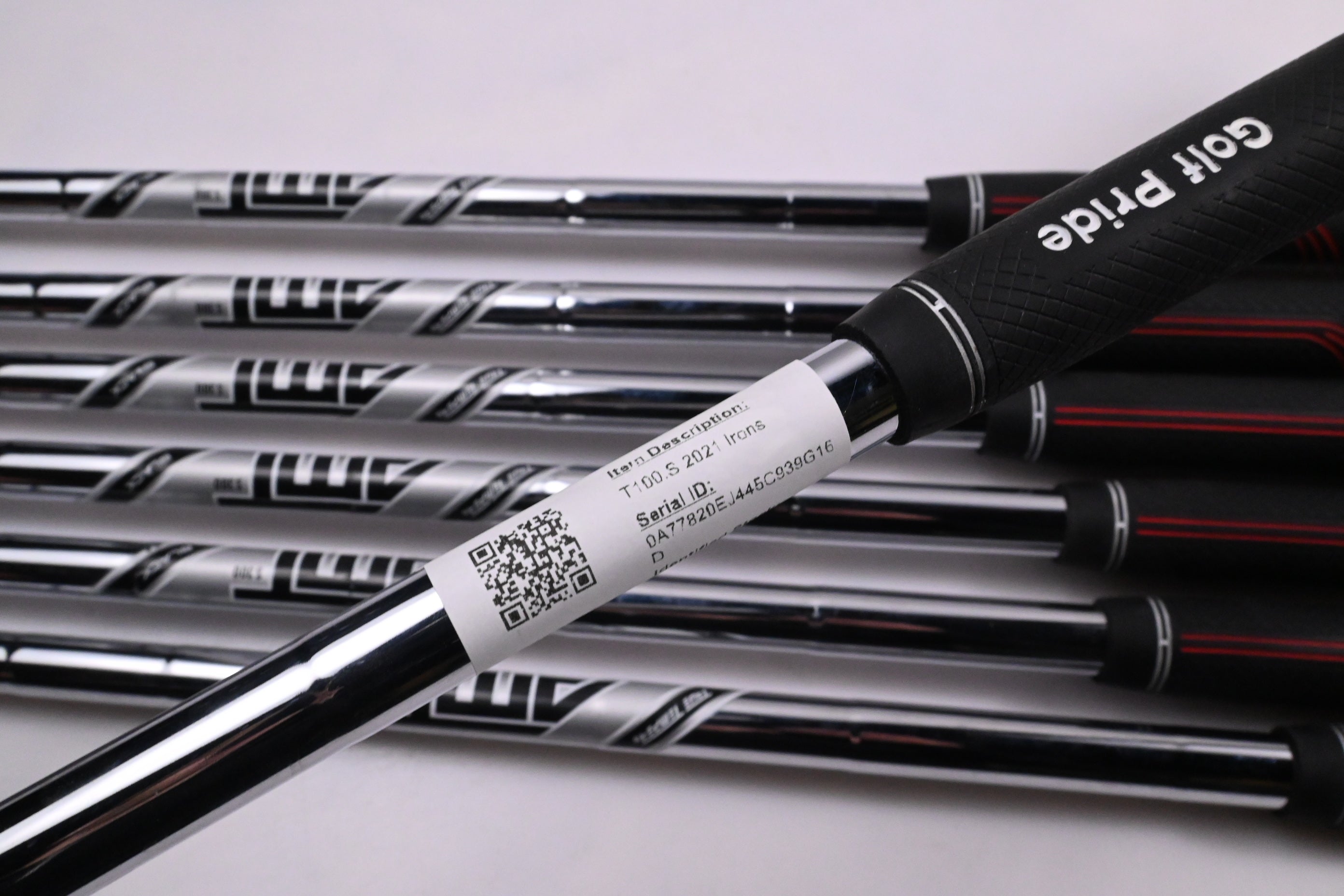 Titleist T100.S 2021 Irons / 5-PW+48° / Stiff Flex AMT Black S300 Shafts