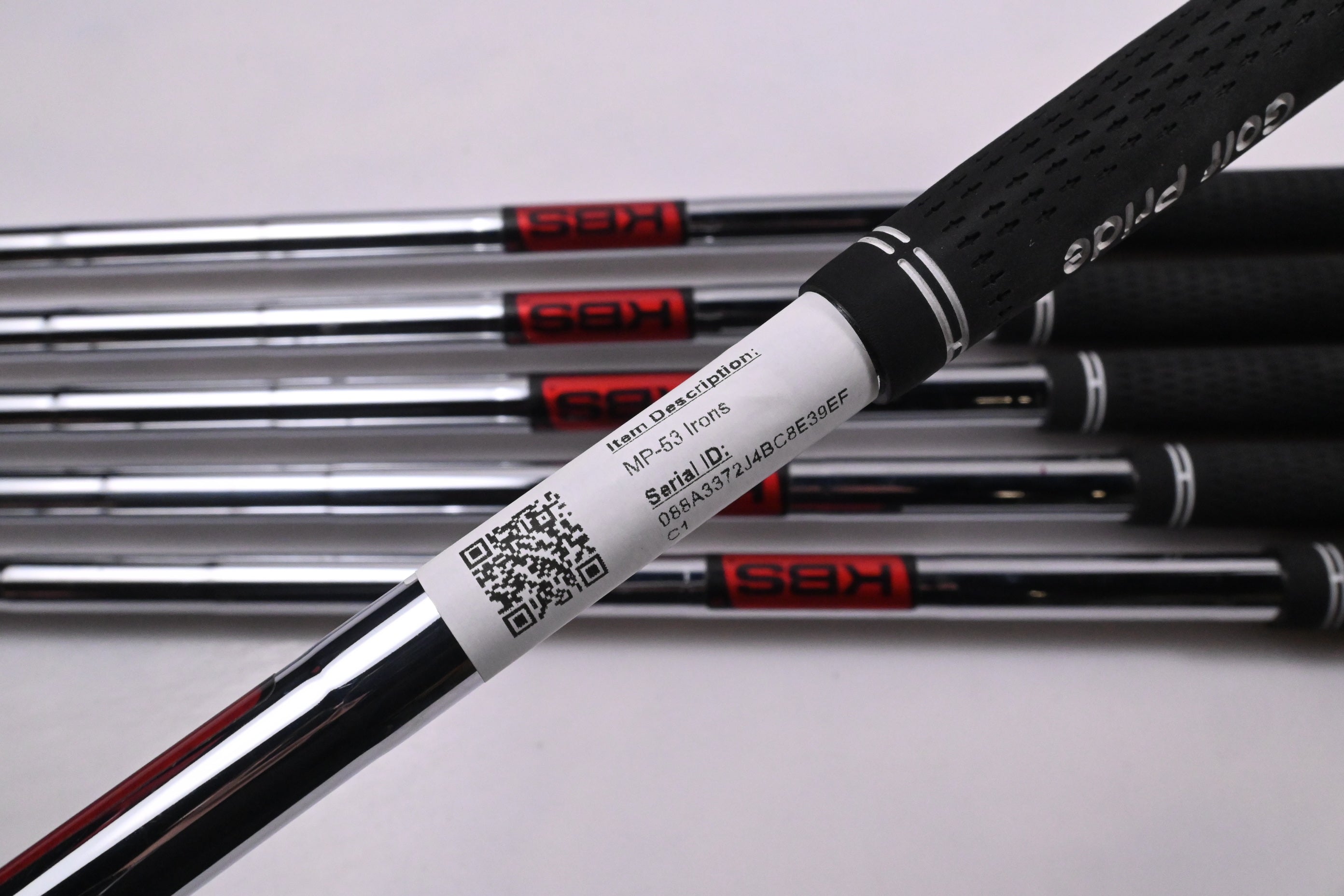 Mizuno MP-53 Irons / 5-PW / Regular Flex KBS Tour Shafts