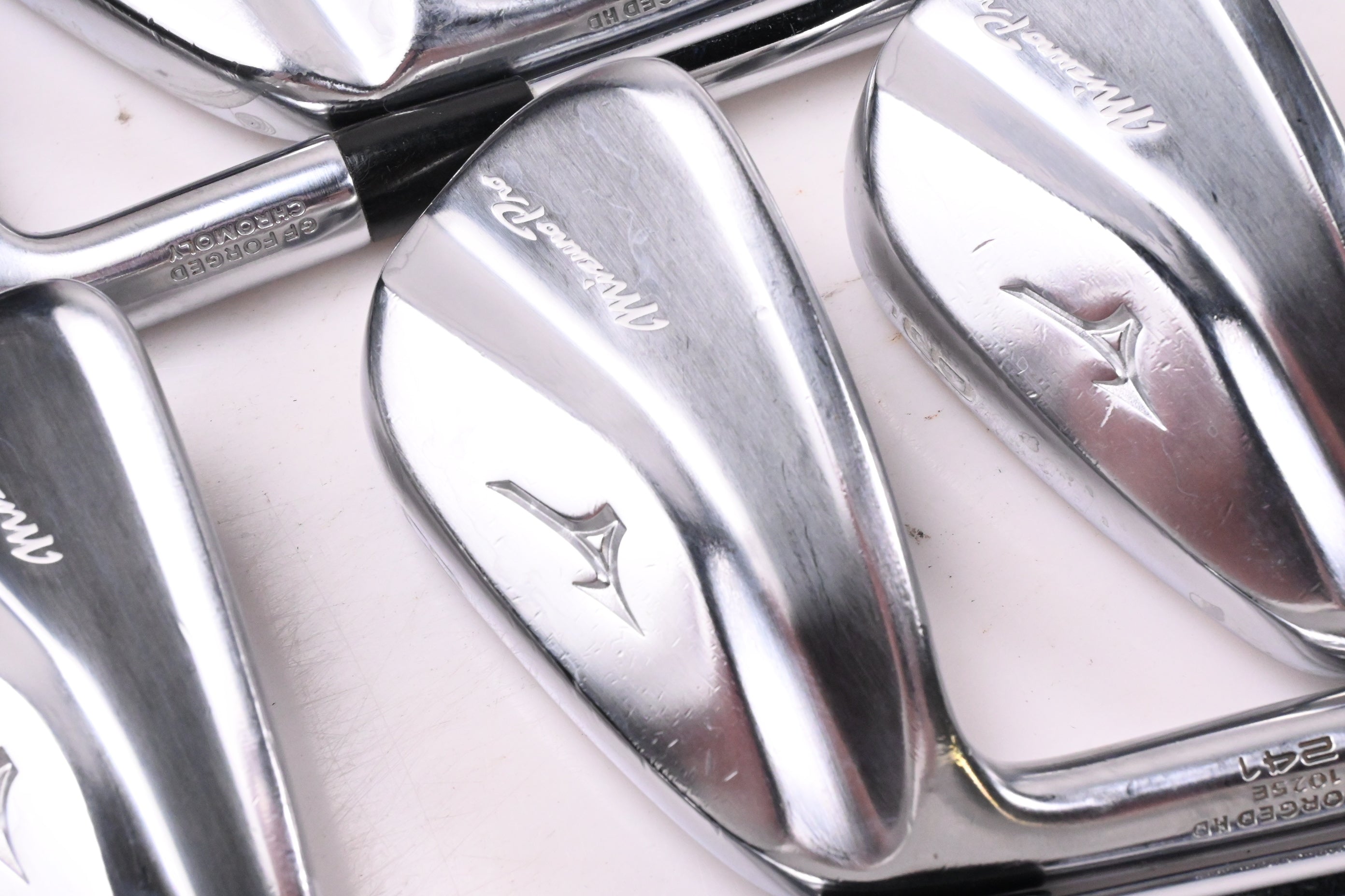 Left Hand Mizuno Pro 241 Irons / 4-PW / X-Flex KBS $-Taper 130 Shafts
