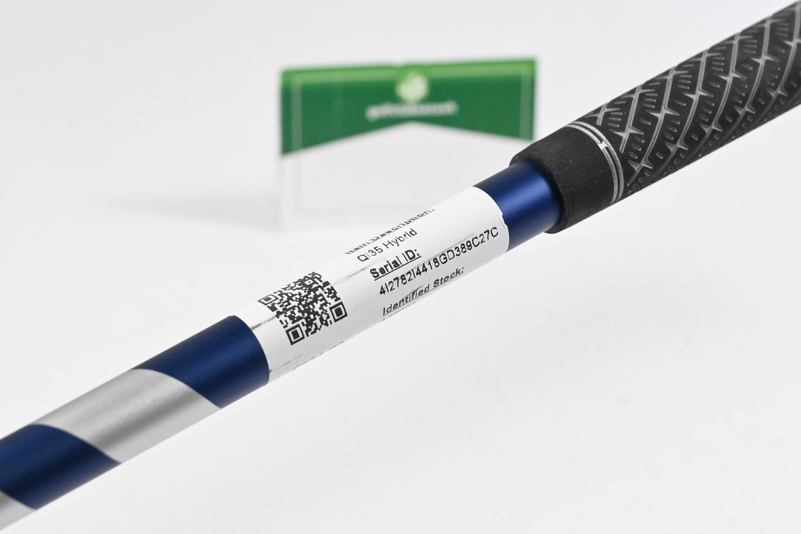 Taylormade Qi35 #4 Hybrid / 22 Degree / Regular Flex Fujikura Ventus Blue 6