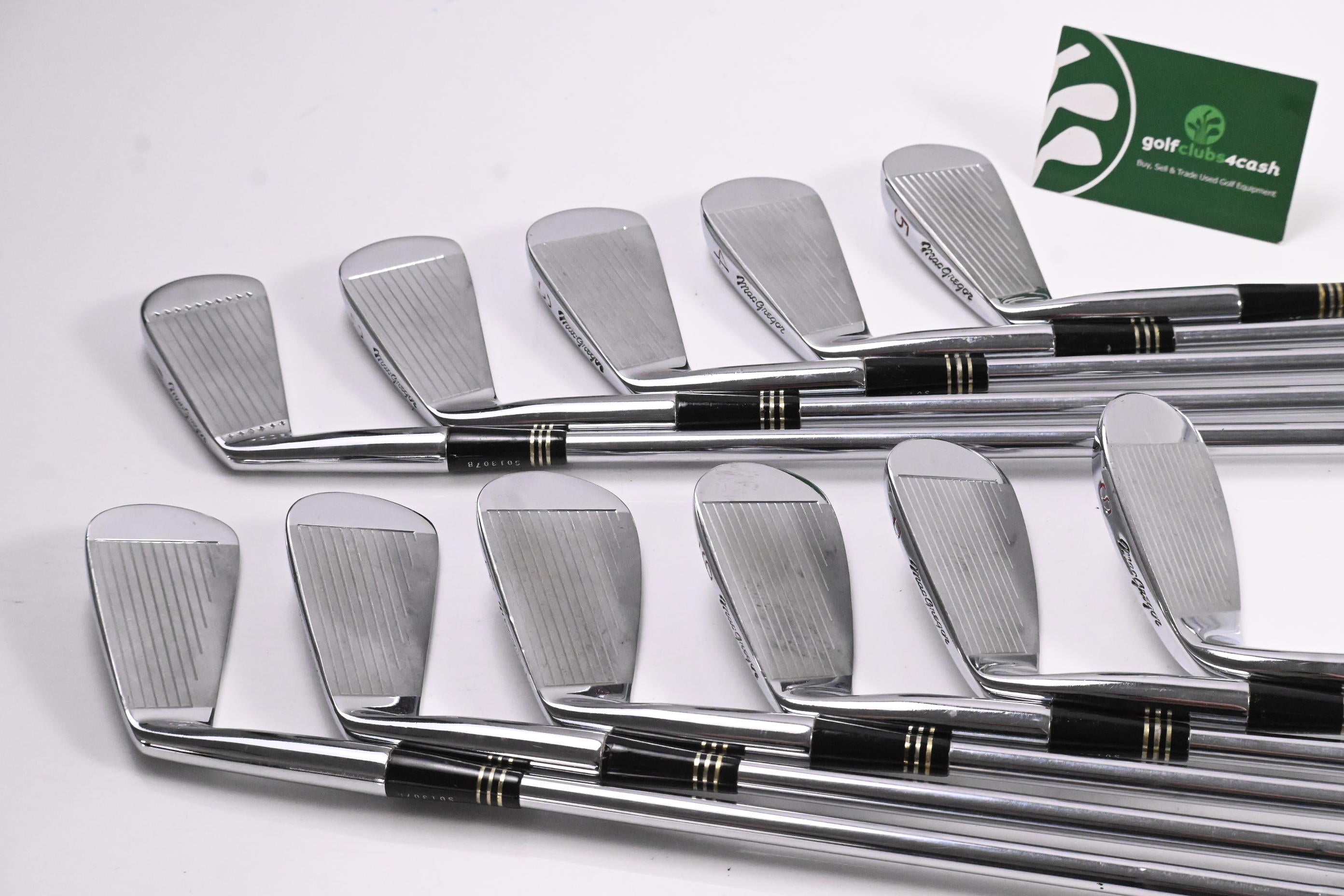 MacGregor VIP Irons / 1-PW+SW / Stiff Flex Dynamic Gold S300 Shafts