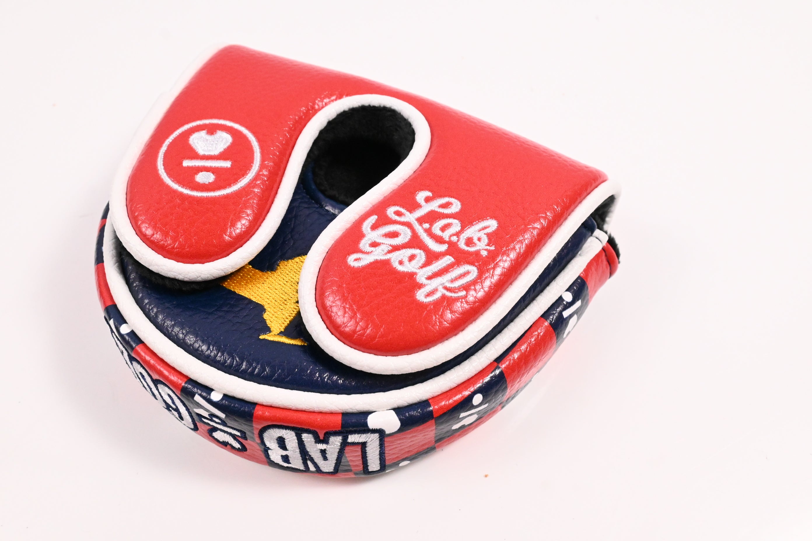 L.A.B Golf Twelve In The City Empire State Headcover / Mallet / Red,White & Blue
