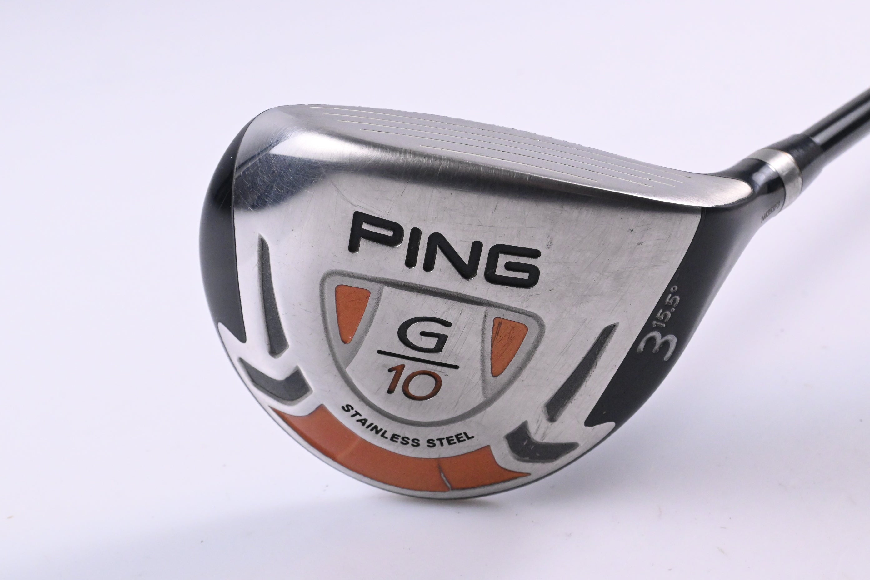 Ping G10 #3 Wood / 15.5 Degree / Stiff Flex Grafalloy Prolaunch Red Shaft