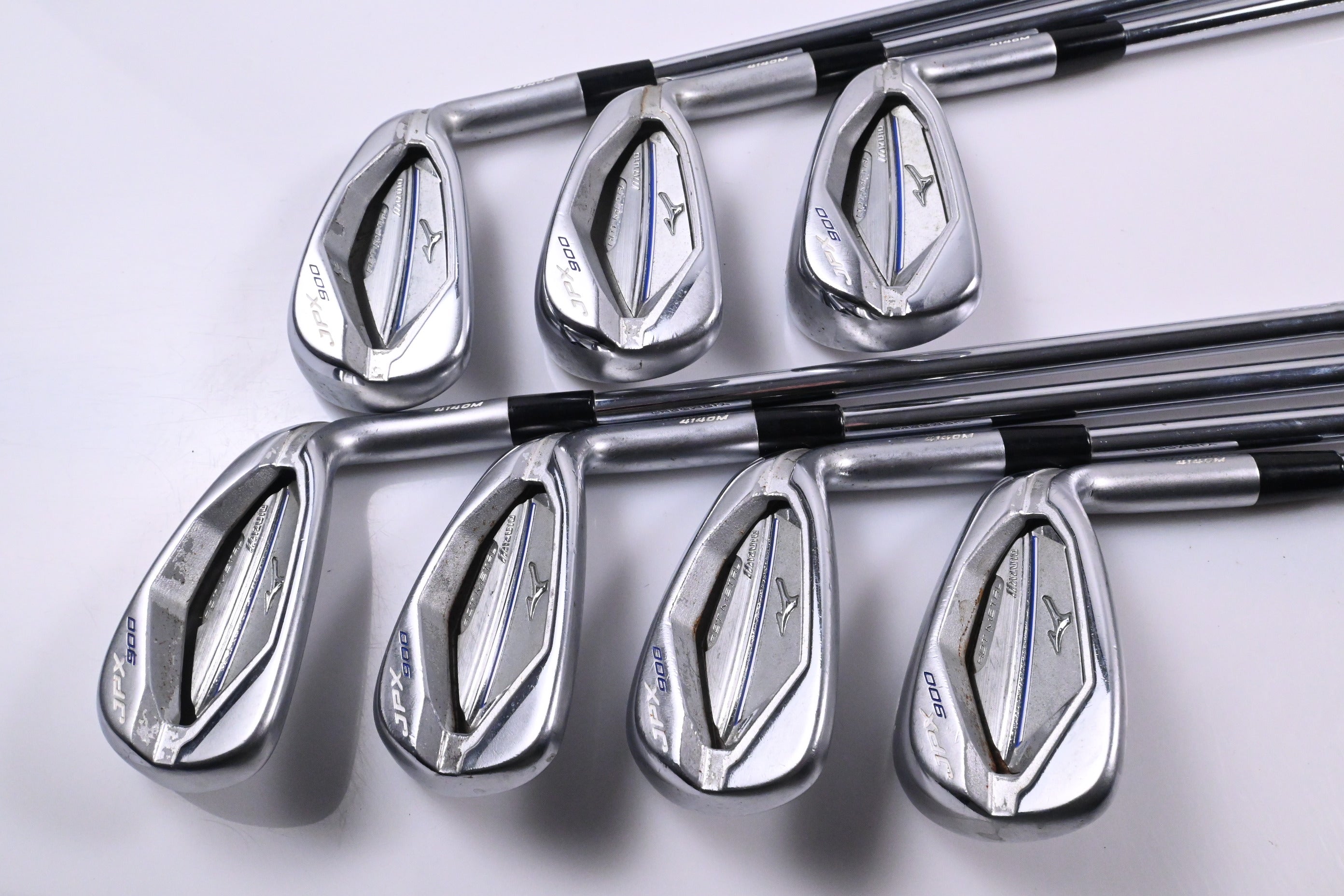 Mizuno JPX 900 Hot Metal Irons / 4-PW / Stiff Flex N.S.PRO 950GH Shafts