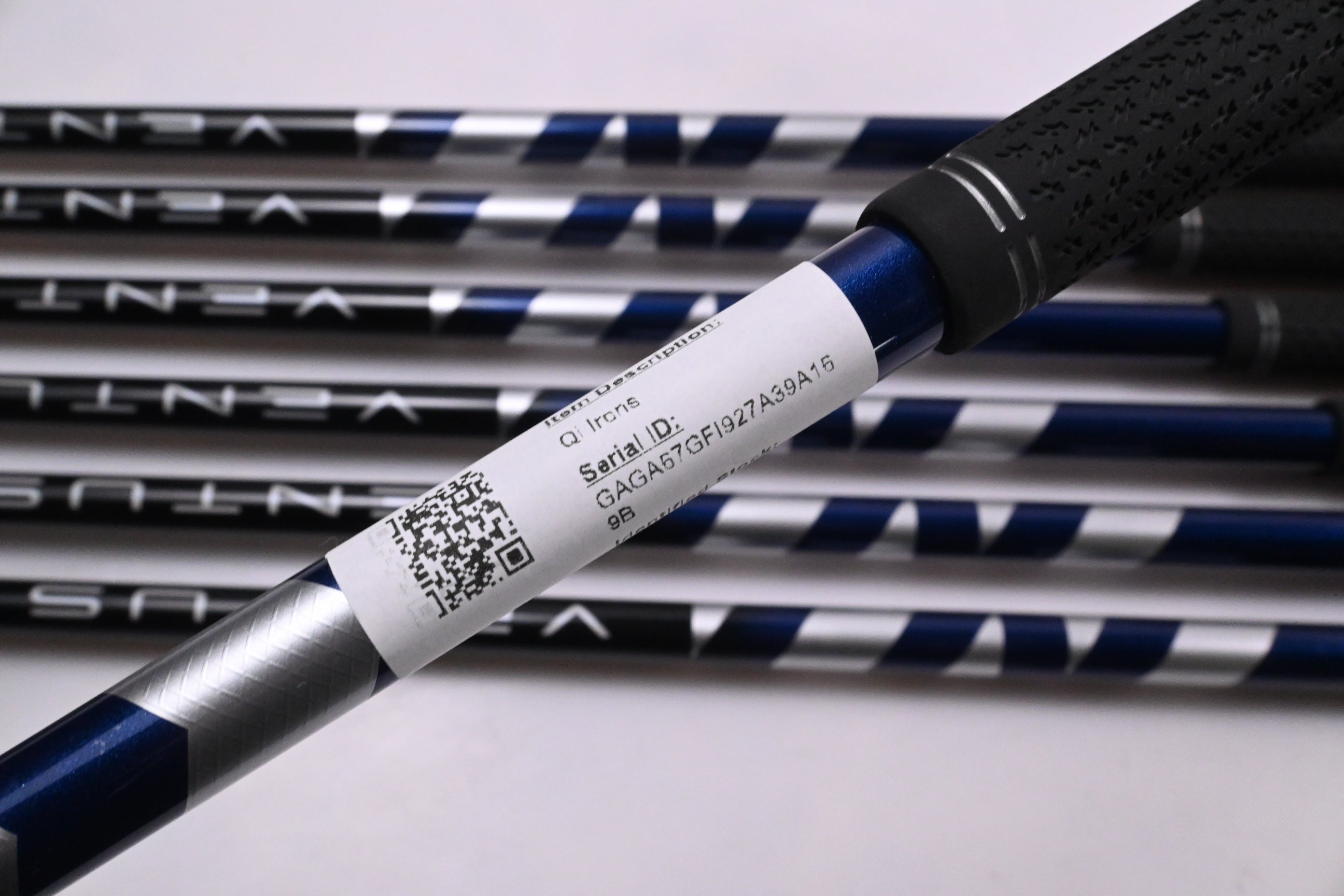 Taylormade Qi Irons / 4-PW / Stiff Flex Ventus TR Blue 7 Shafts