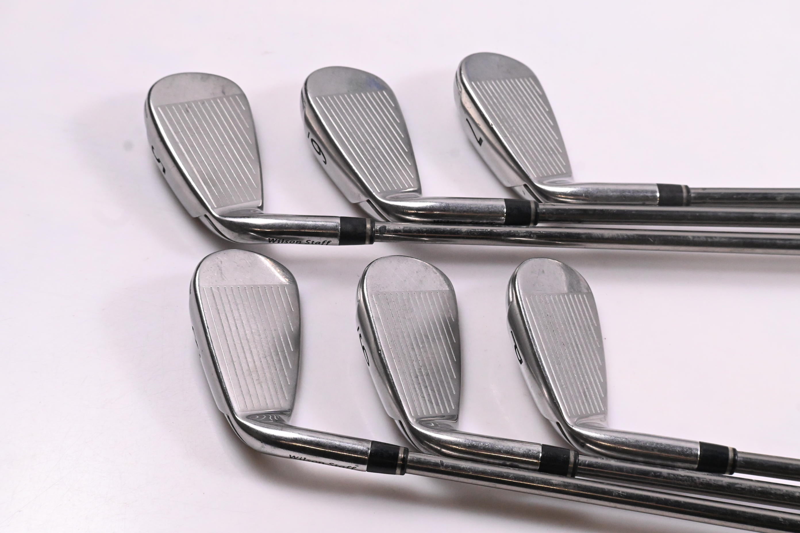Wilson D200 Irons / 5-PW / Regular Flex UST Mamiya Elements Chrome 59 Shafts