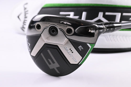 Callaway Elyte Triple Diamond #3 Wood / 15 Degree / X-Flex Denali Charcoal 70