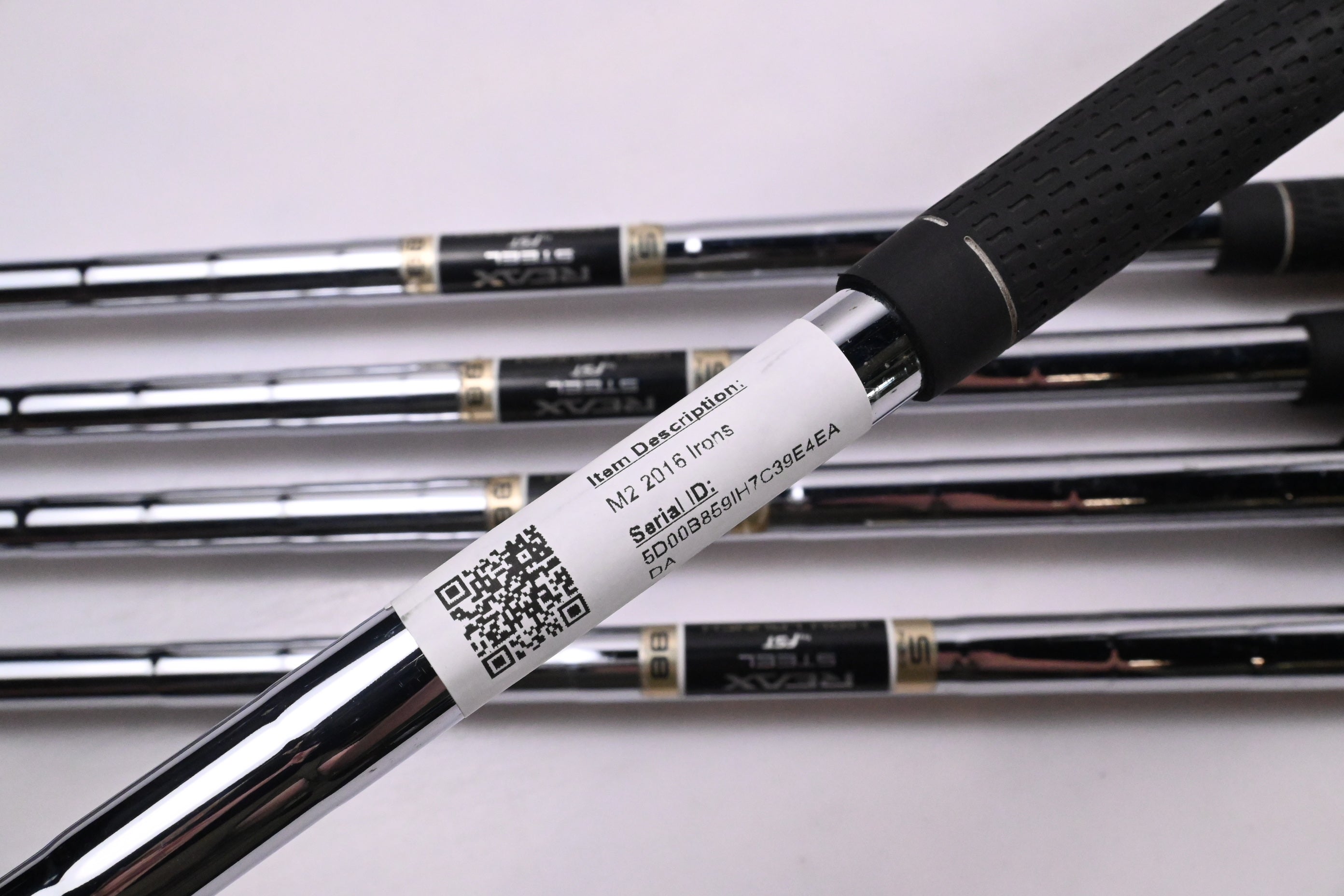 Taylormade M2 2016 Irons / 6-PW / Stiff Flex Reax 88 Shafts