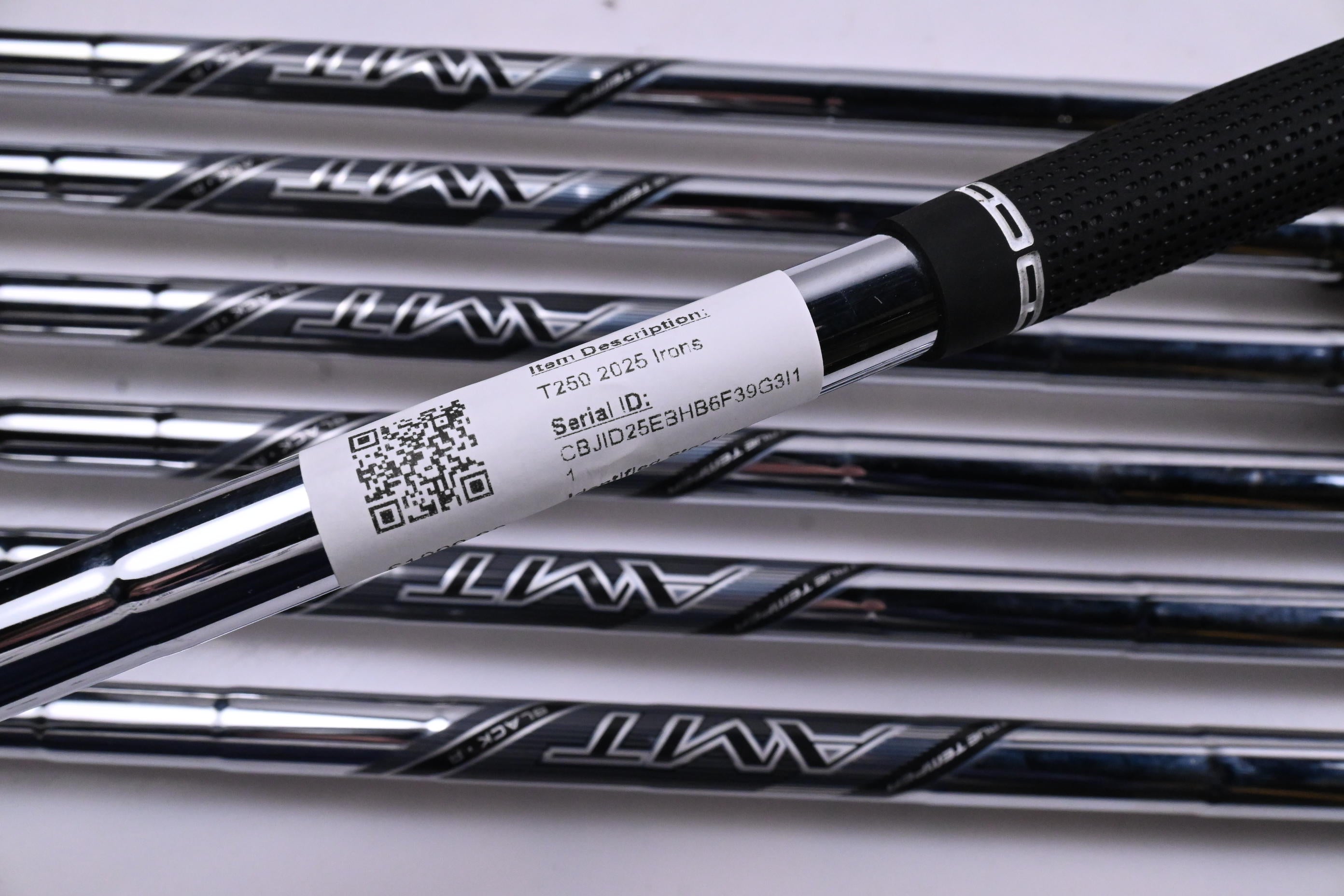 Titleist T250 2025 Irons / 5-PW+48° / Regular Flex AMT Black Shafts