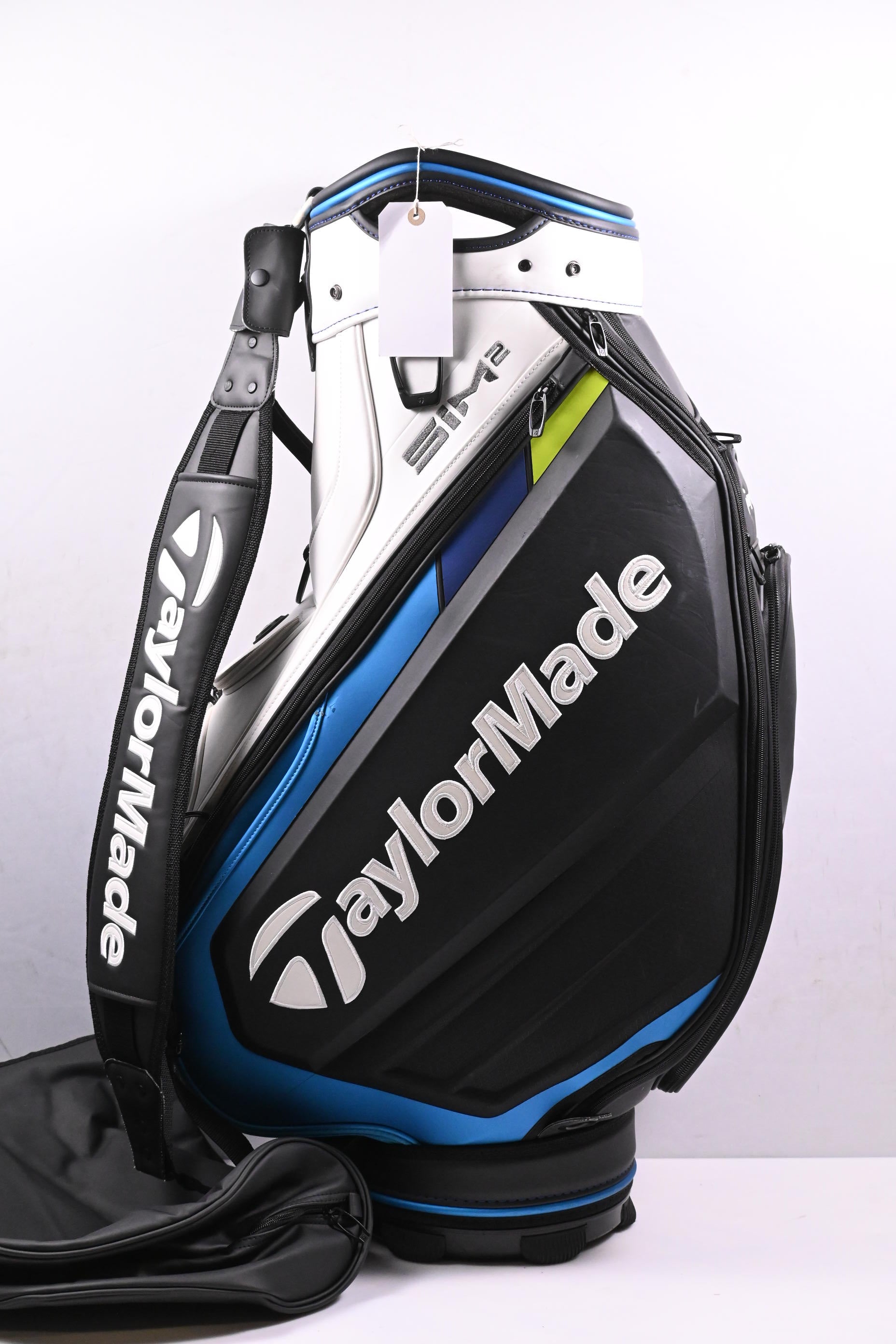 Taylormade SIM 2 Tour Bag / 6-Way Divider / Black, White