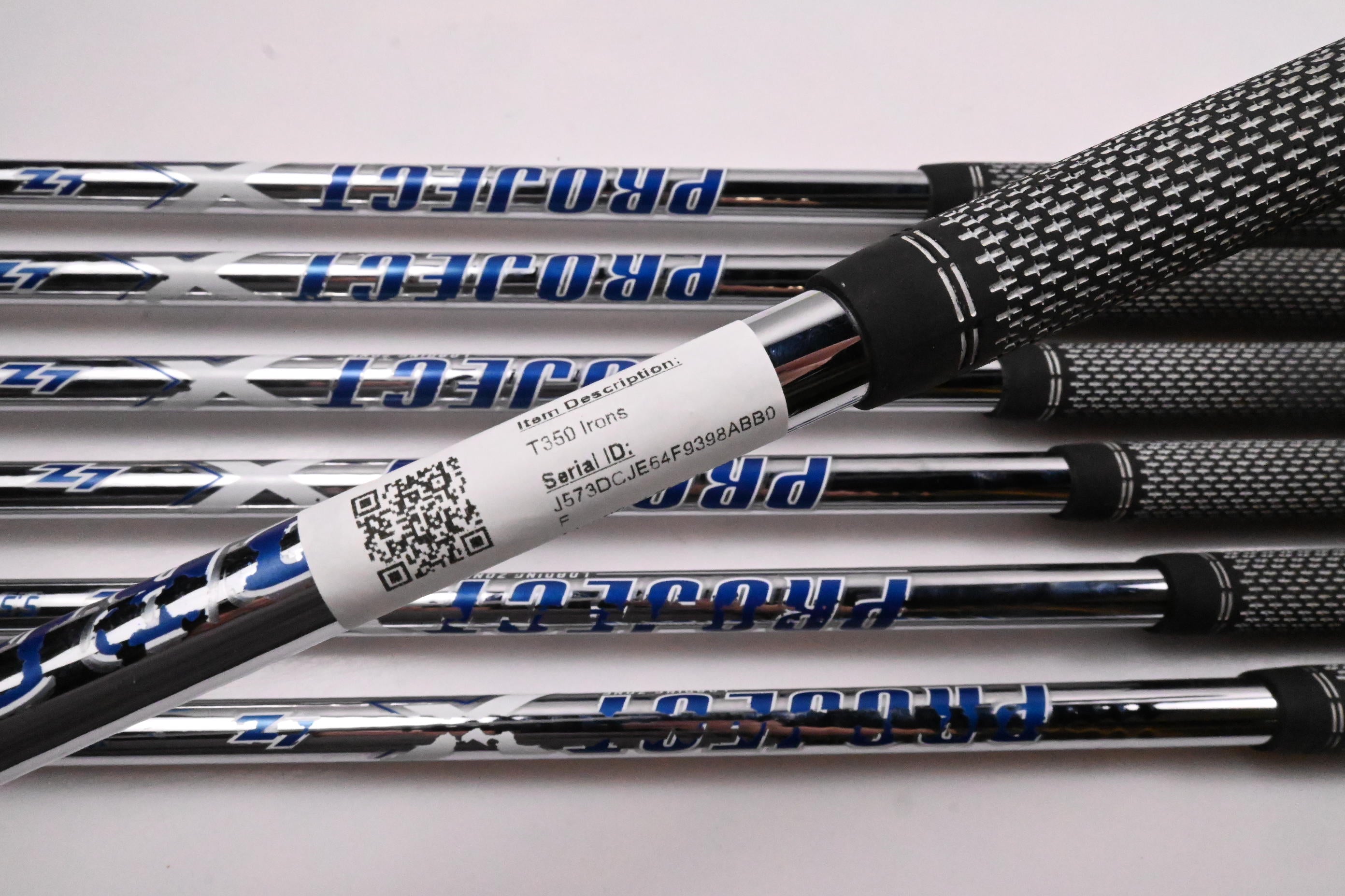 Titleist T350 Irons / 5-PW+GW / Regular Flex Project X LZ 115 Shafts