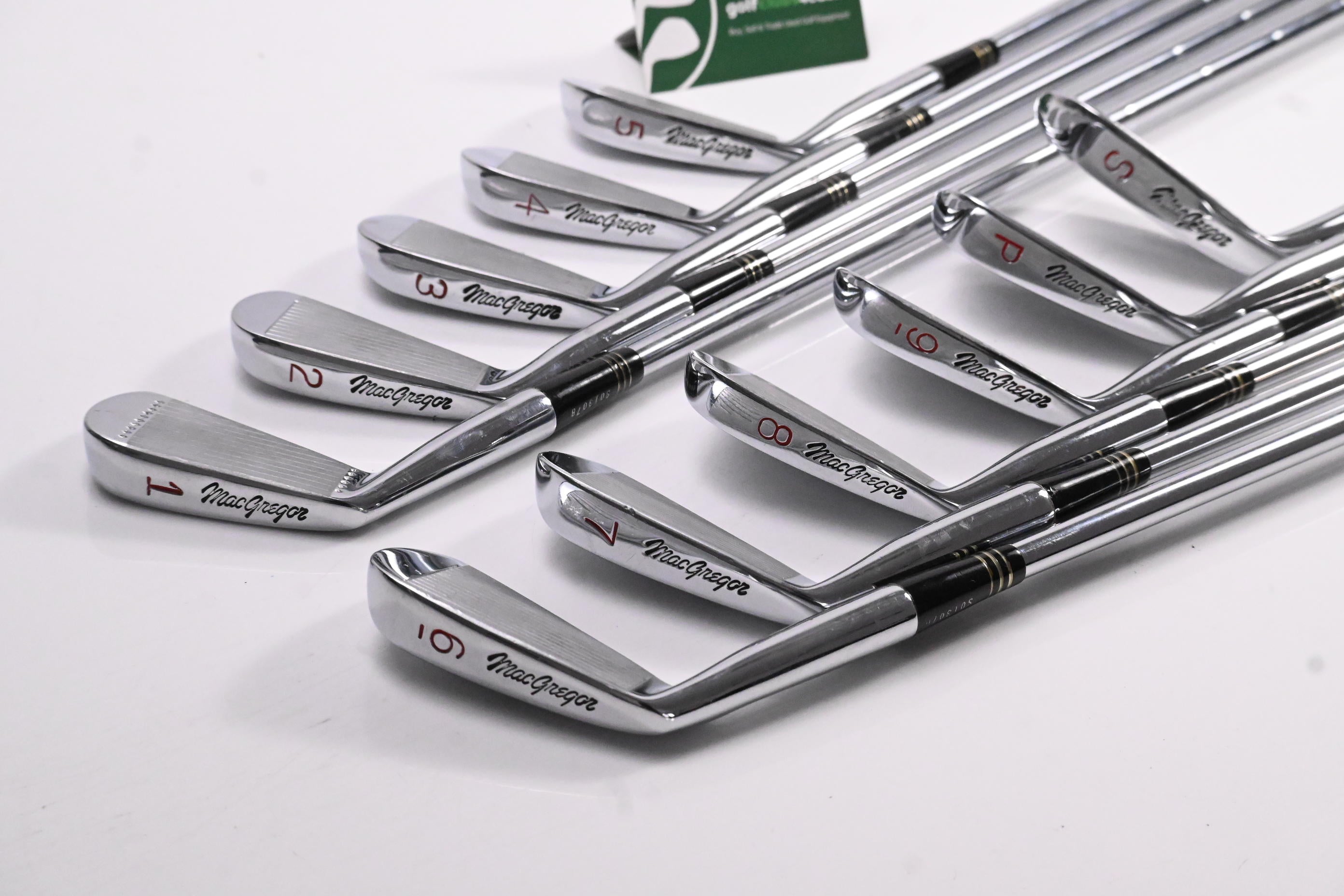 MacGregor VIP Irons / 1-PW+SW / Stiff Flex Dynamic Gold S300 Shafts