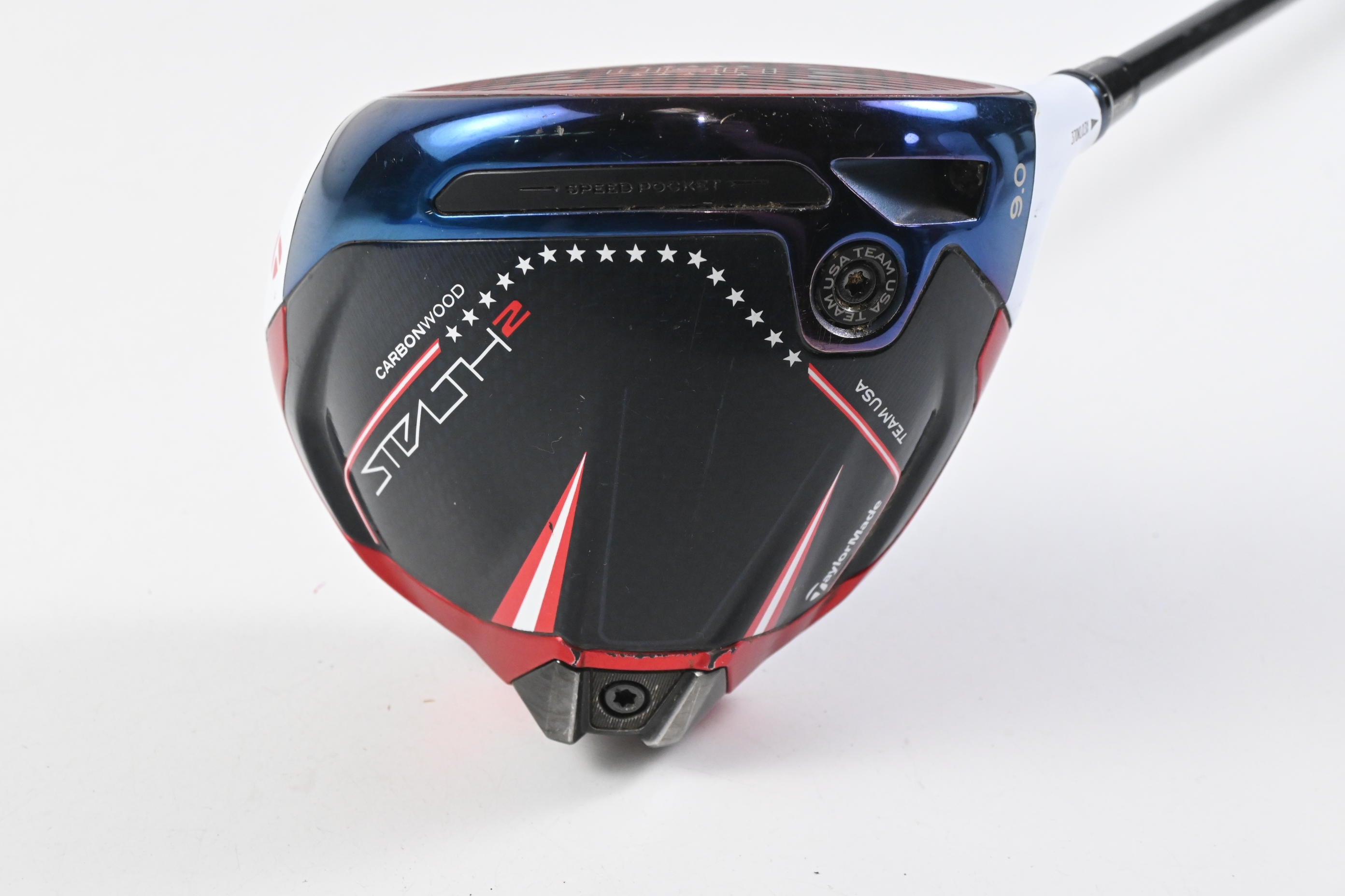 Taylormade Stealth 2 USA Driver / 9 Degree / Stiff Flex Hzrdus Smoke Red RDX 60