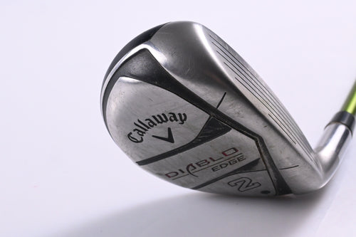 Callaway Diablo Edge #2 Hybrid / 18 Degree / Stiff Flex Aldila NV Green 75 Shaft