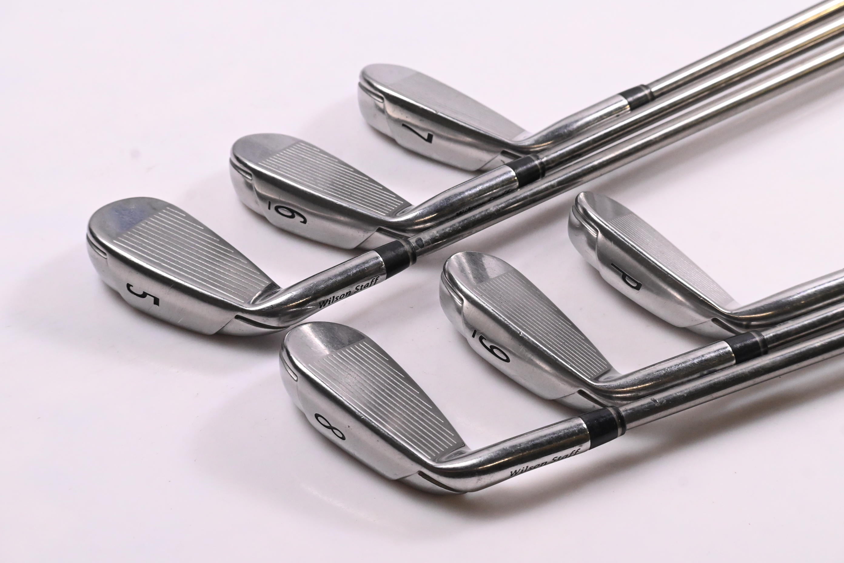 Wilson D200 Irons / 5-PW / Regular Flex UST Mamiya Elements Chrome 59 Shafts