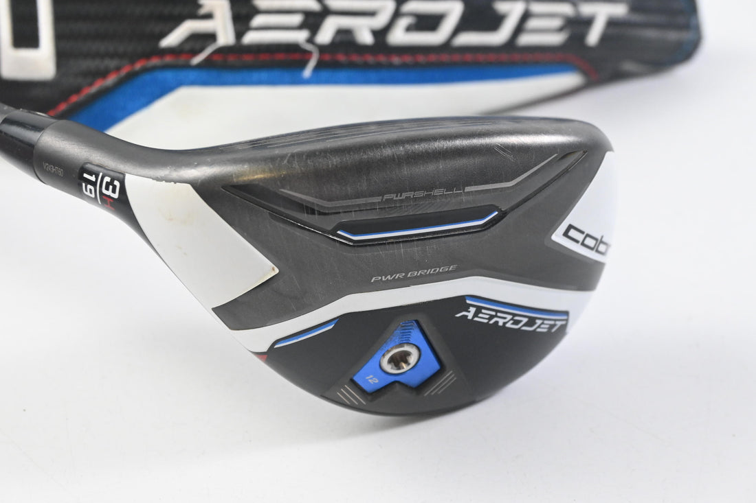 Left Hand Cobra Aerojet #3 Hybrid / 19 Degree / Regular Flex KBS PGI 75 Shaft
