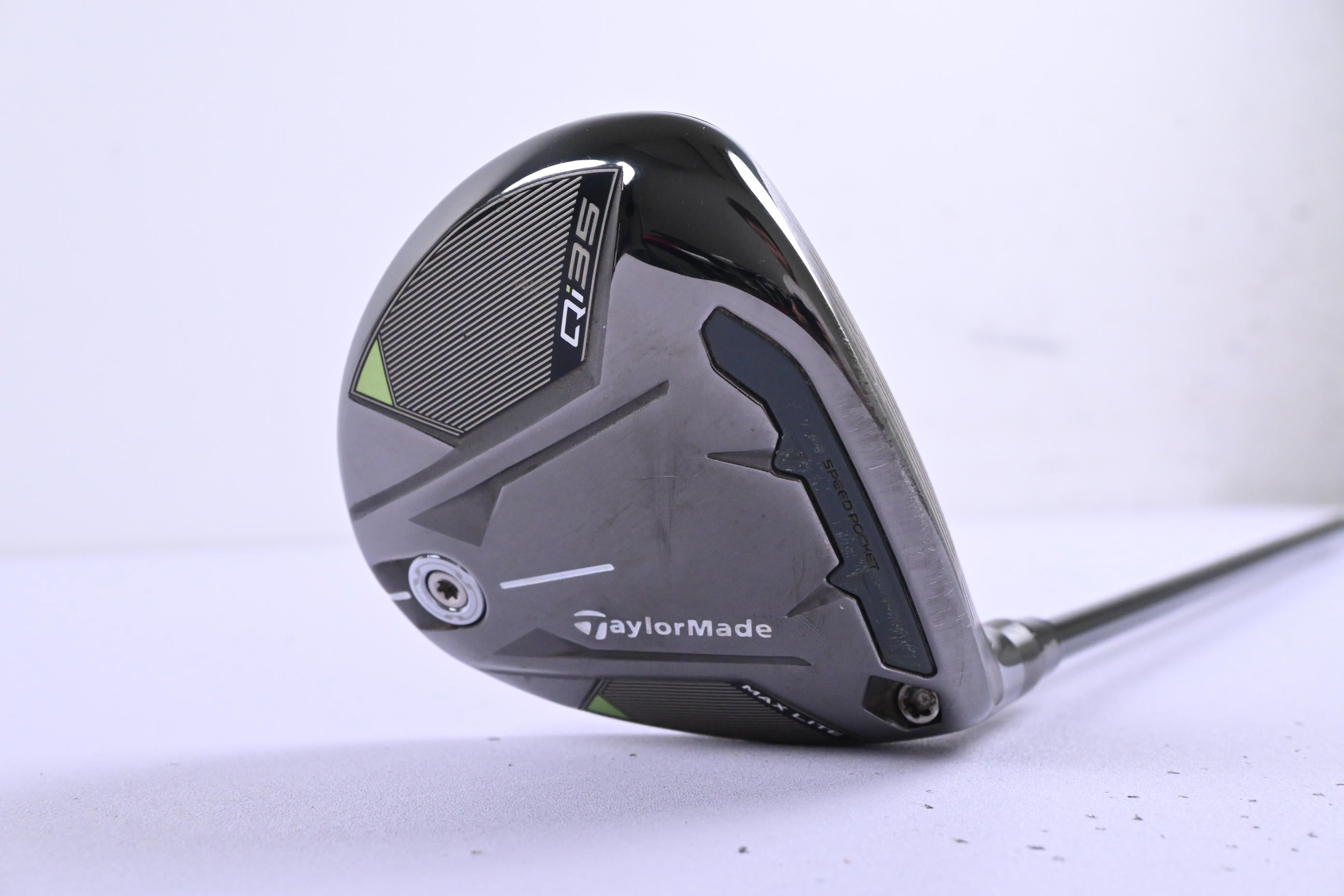 Taylormade Qi35 Max Lite #5 Wood / 18.5 Degree / Stiff Flex Smoke Red RDX 75