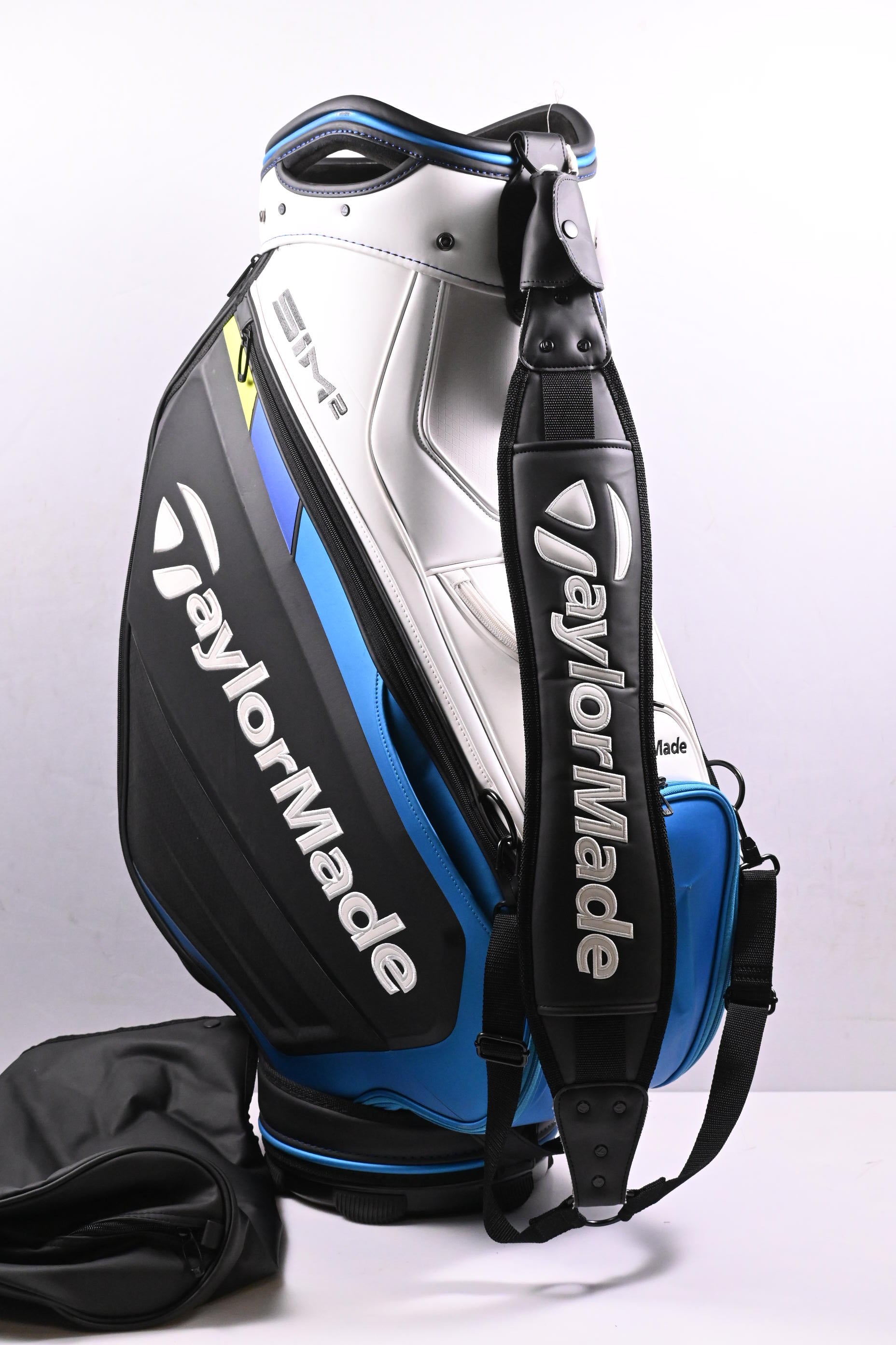 Taylormade SIM 2 Tour Bag / 6-Way Divider / Black, White