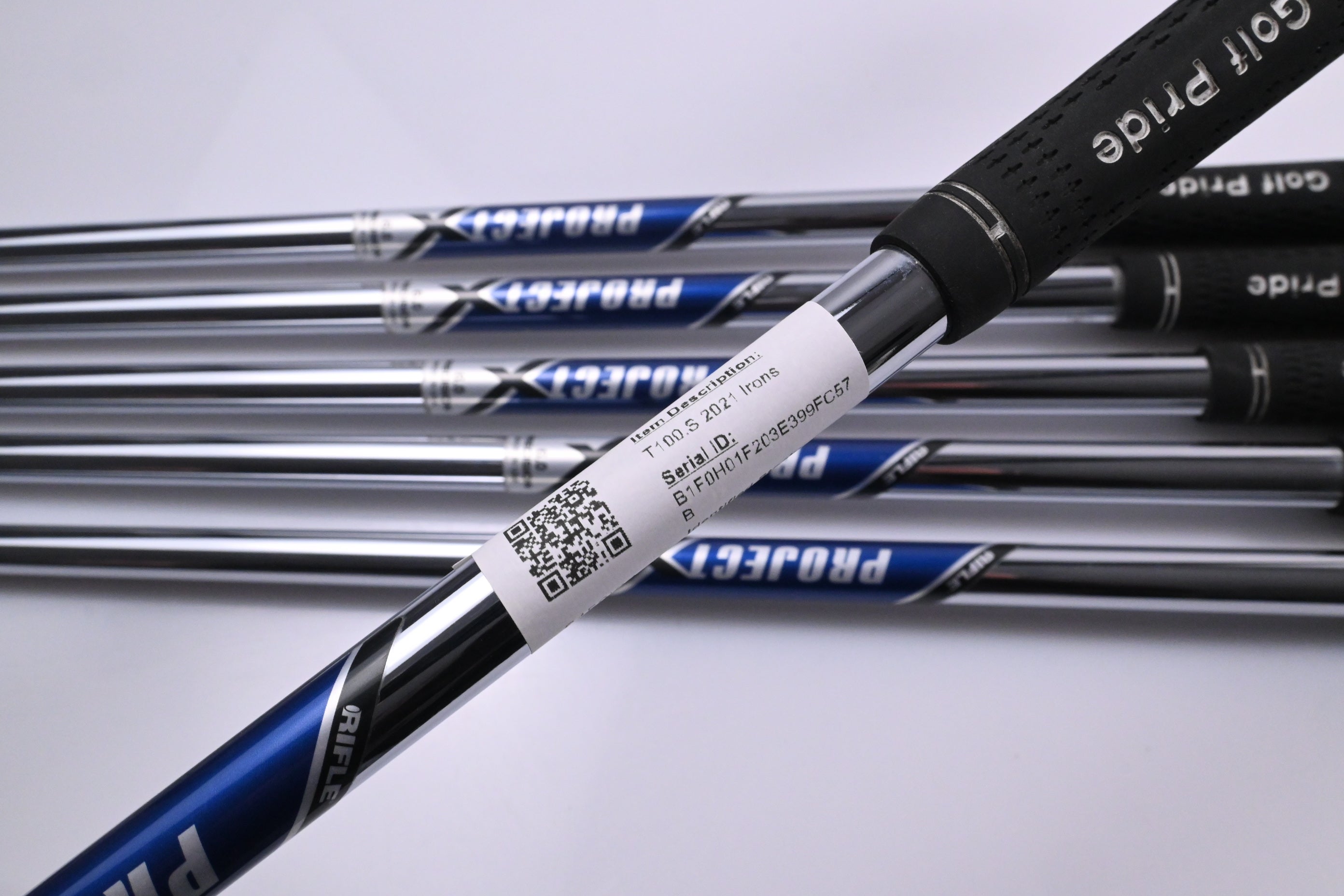 Titleist T100.S 2021 Irons / 4-9i / Stiff Flex Project X Precision Shafts