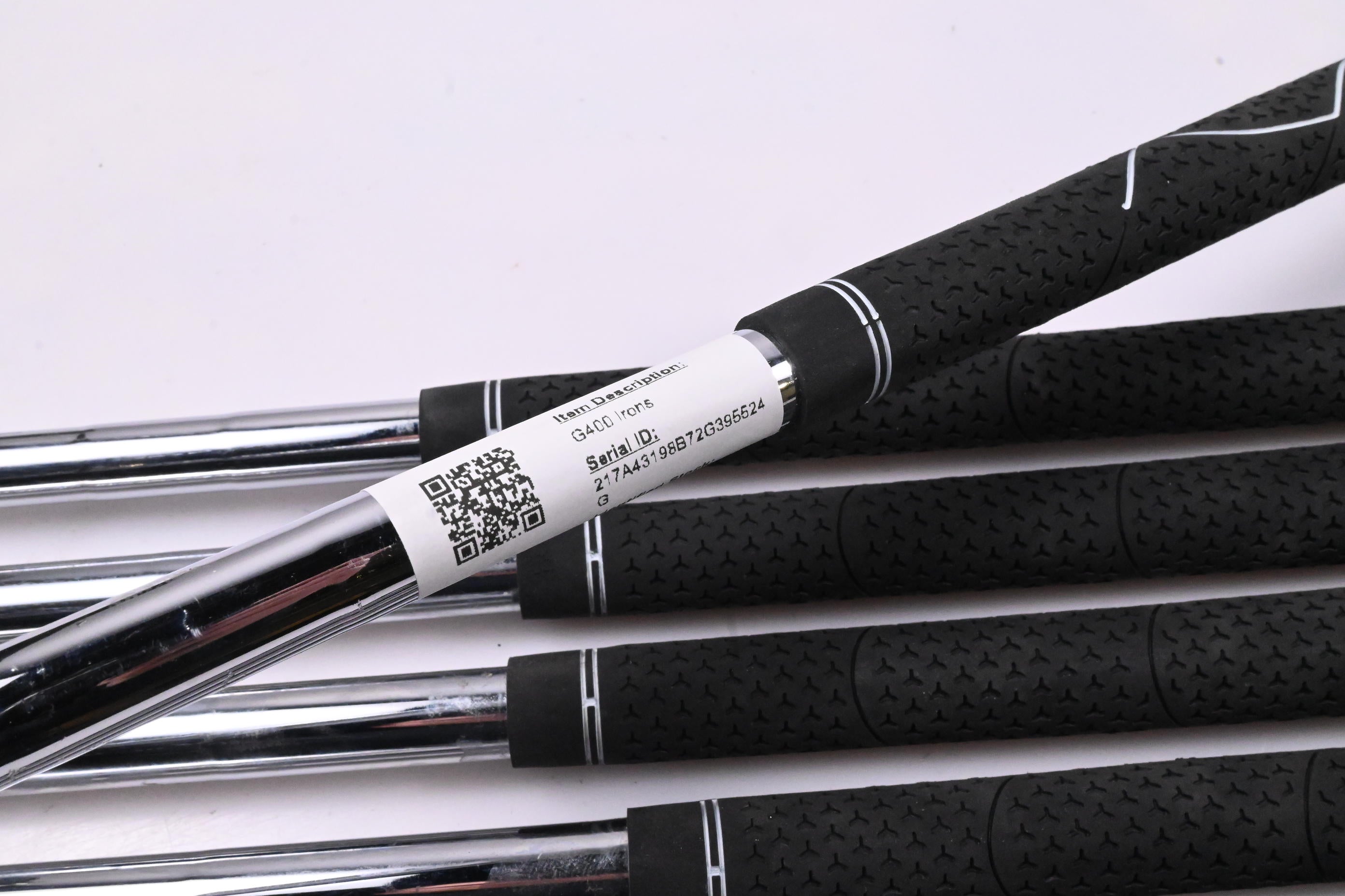 Ping G400 Irons / 4-PW+SW / Black Dot / Stiff Flex XP 95 S300 Shafts