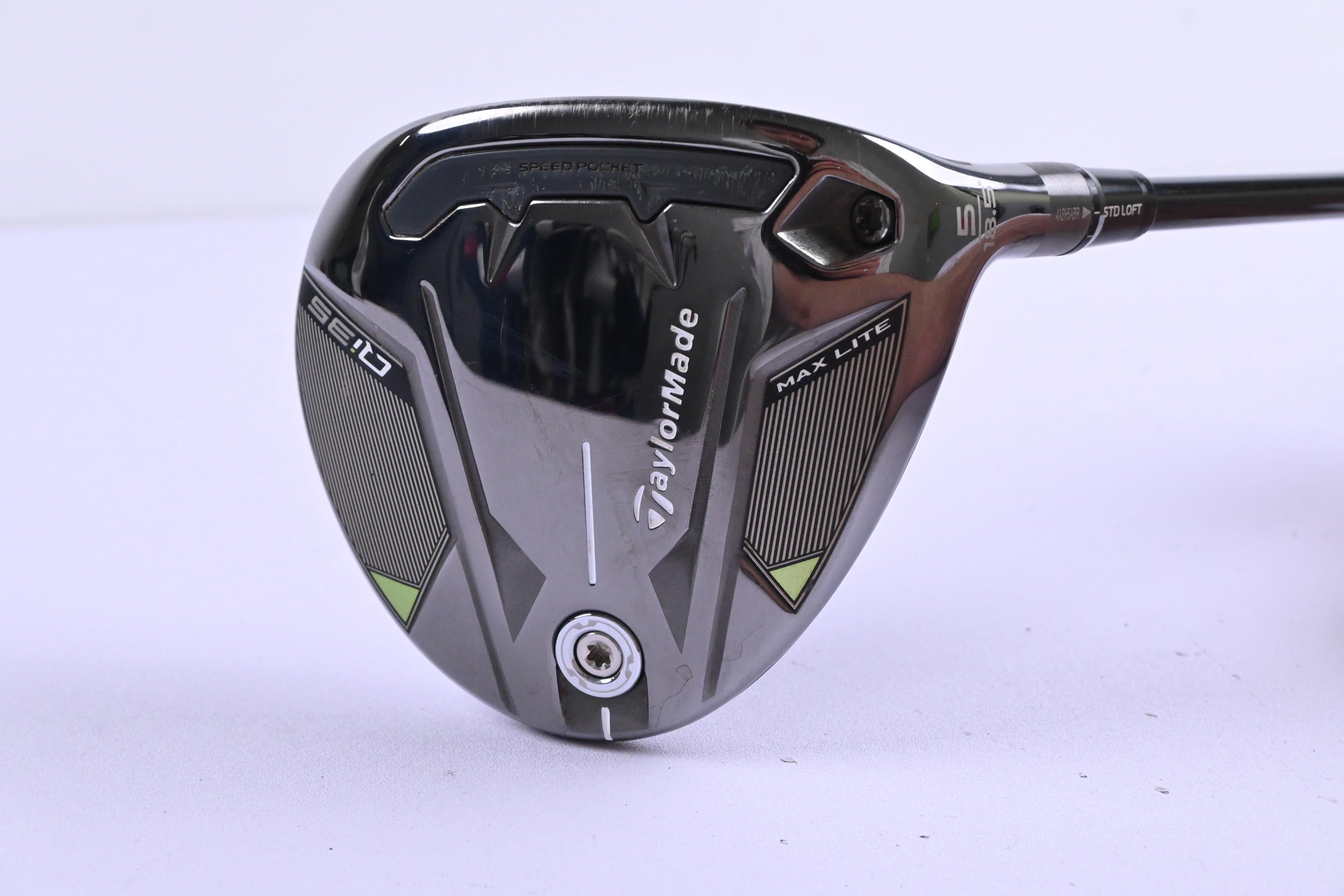 Taylormade Qi35 Max Lite #5 Wood / 18.5 Degree / Stiff Flex Smoke Red RDX 75