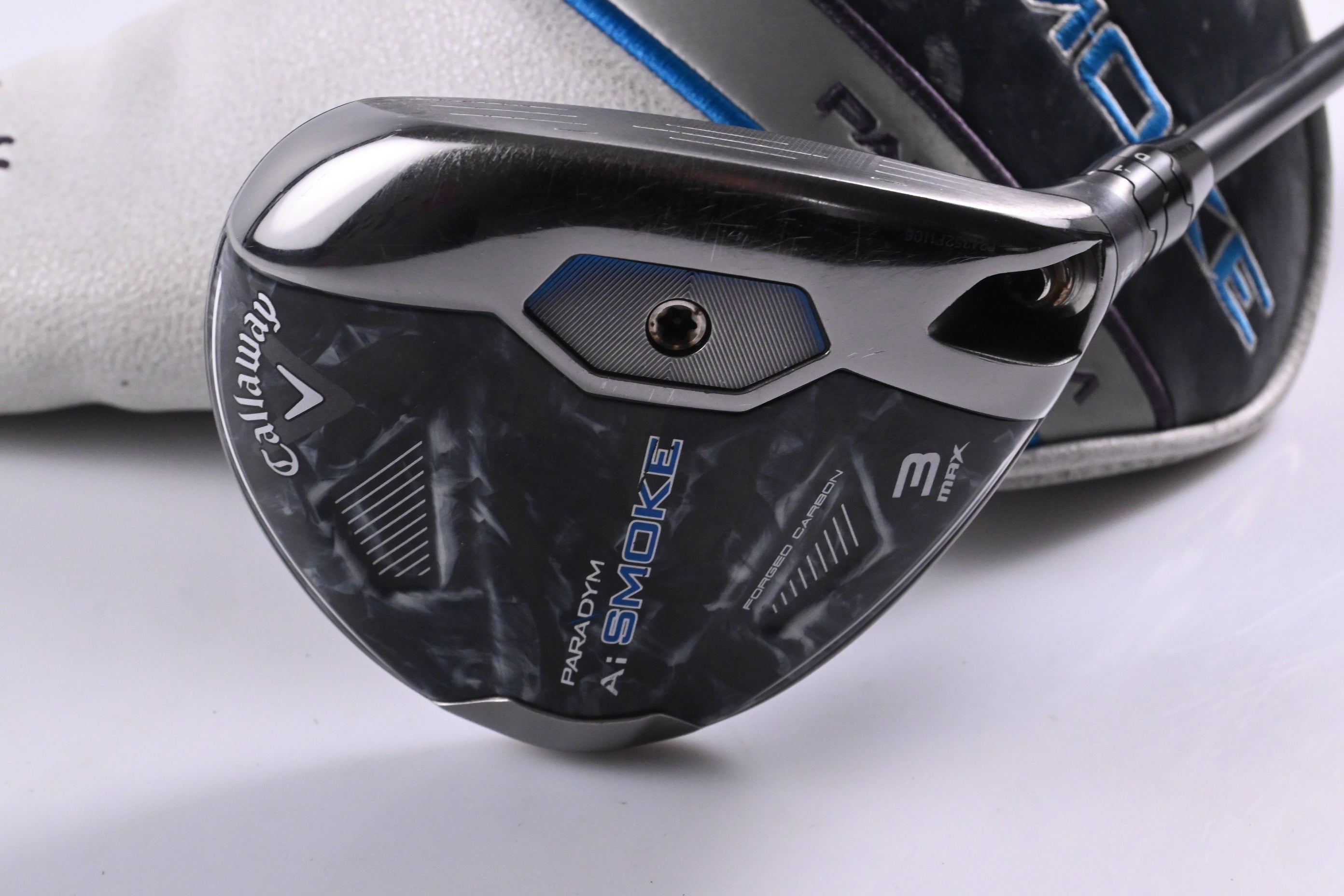 Callaway Paradym Ai Smoke Max #3 Wood / 15 Degree / Stiff Flex Tensei AV Blue 75