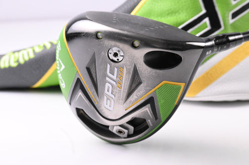 Callaway Epic Flash Sub Zero Driver / 9 Degree / X-Flex HZRDUS Yellow 76 Shaft