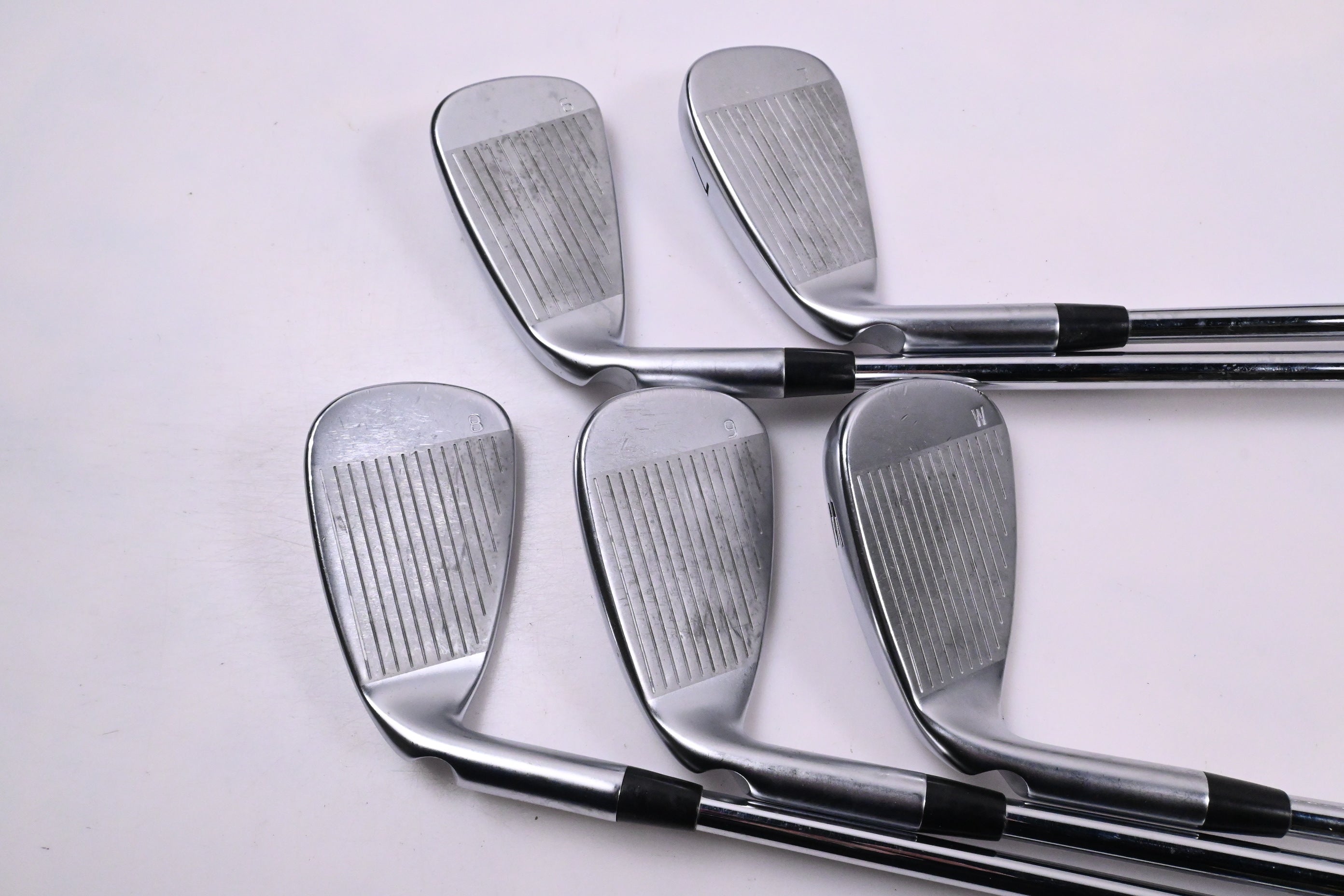 Ping G430 Irons / 6-PW / Blue Dot / Regular Flex Ping AWT 2.0 Shafts