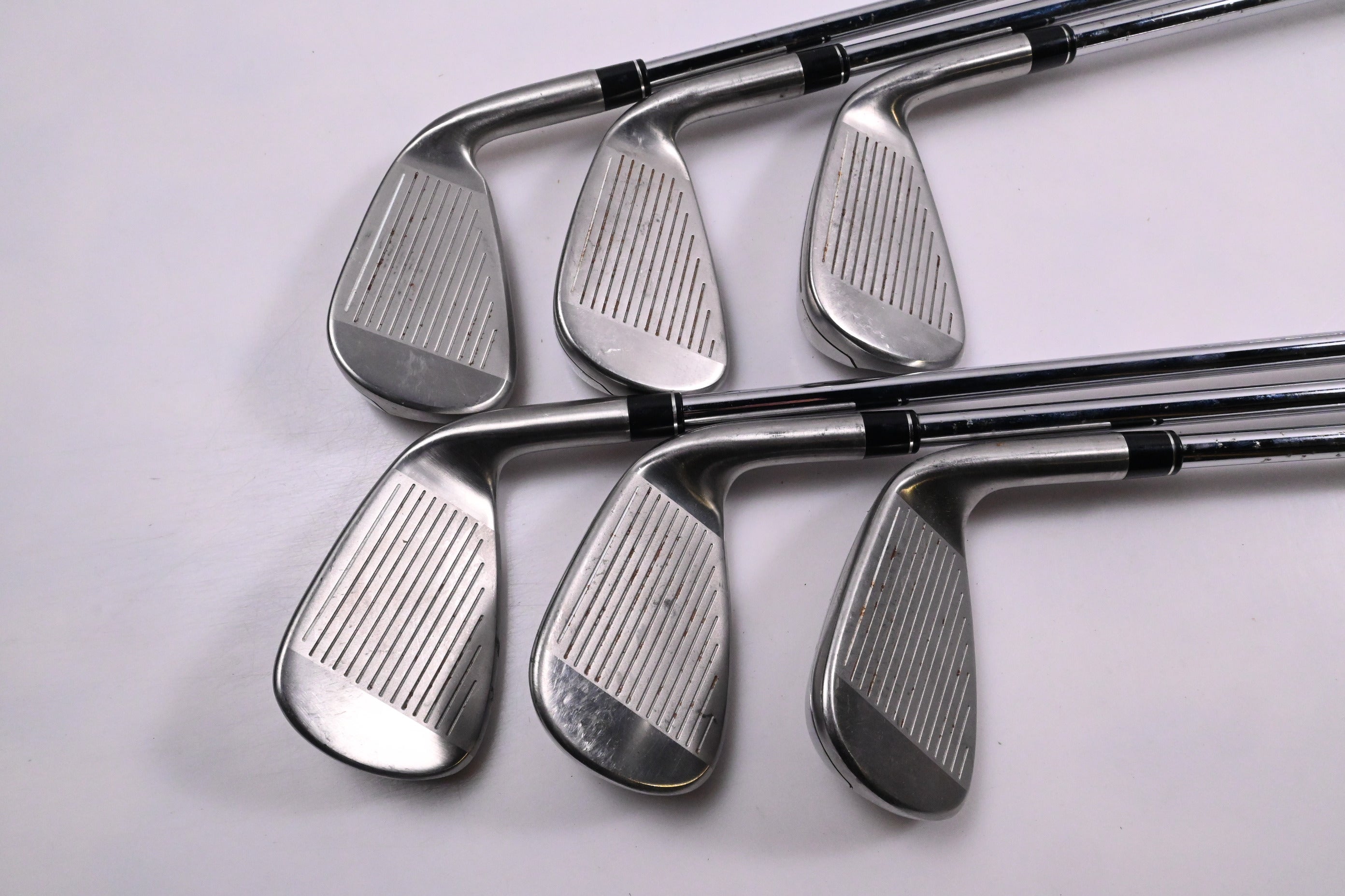 Left Hand Taylormade M4 Irons / 5-PW / Regular Flex KBS MAX 85 Shafts