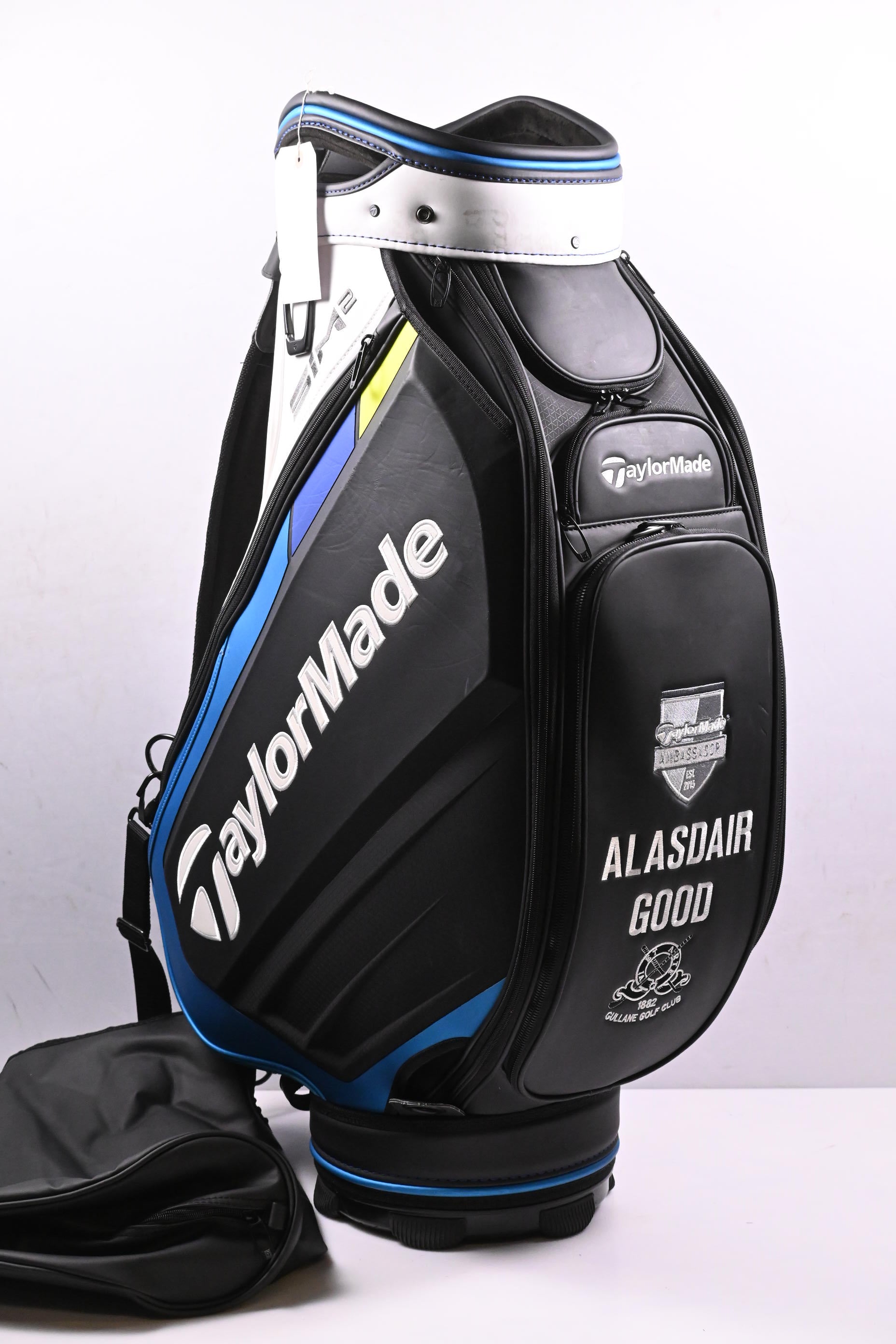 Taylormade SIM 2 Tour Bag / 6-Way Divider / Black, White