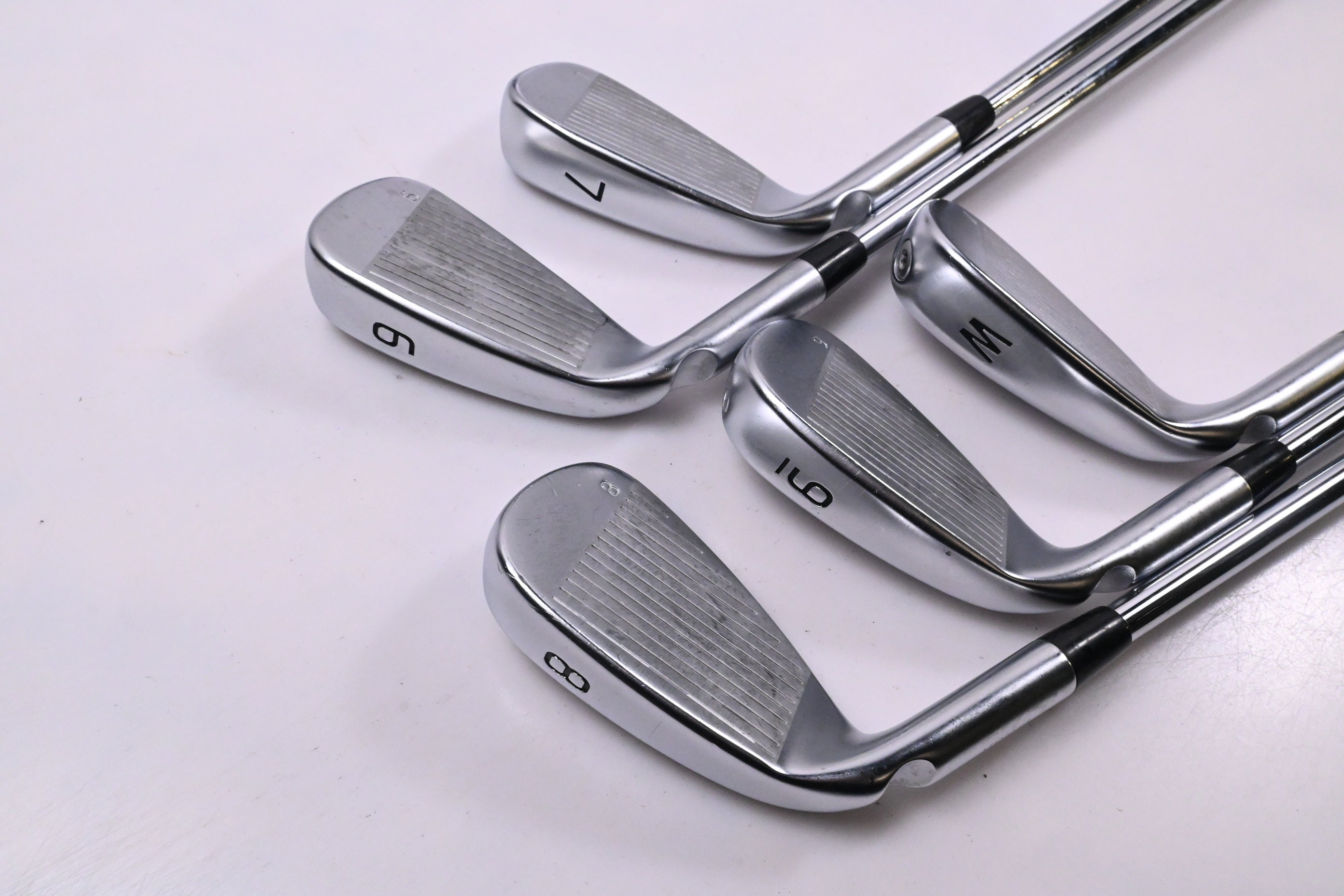 Ping G430 Irons / 6-PW / Blue Dot / Regular Flex Ping AWT 2.0 Shafts